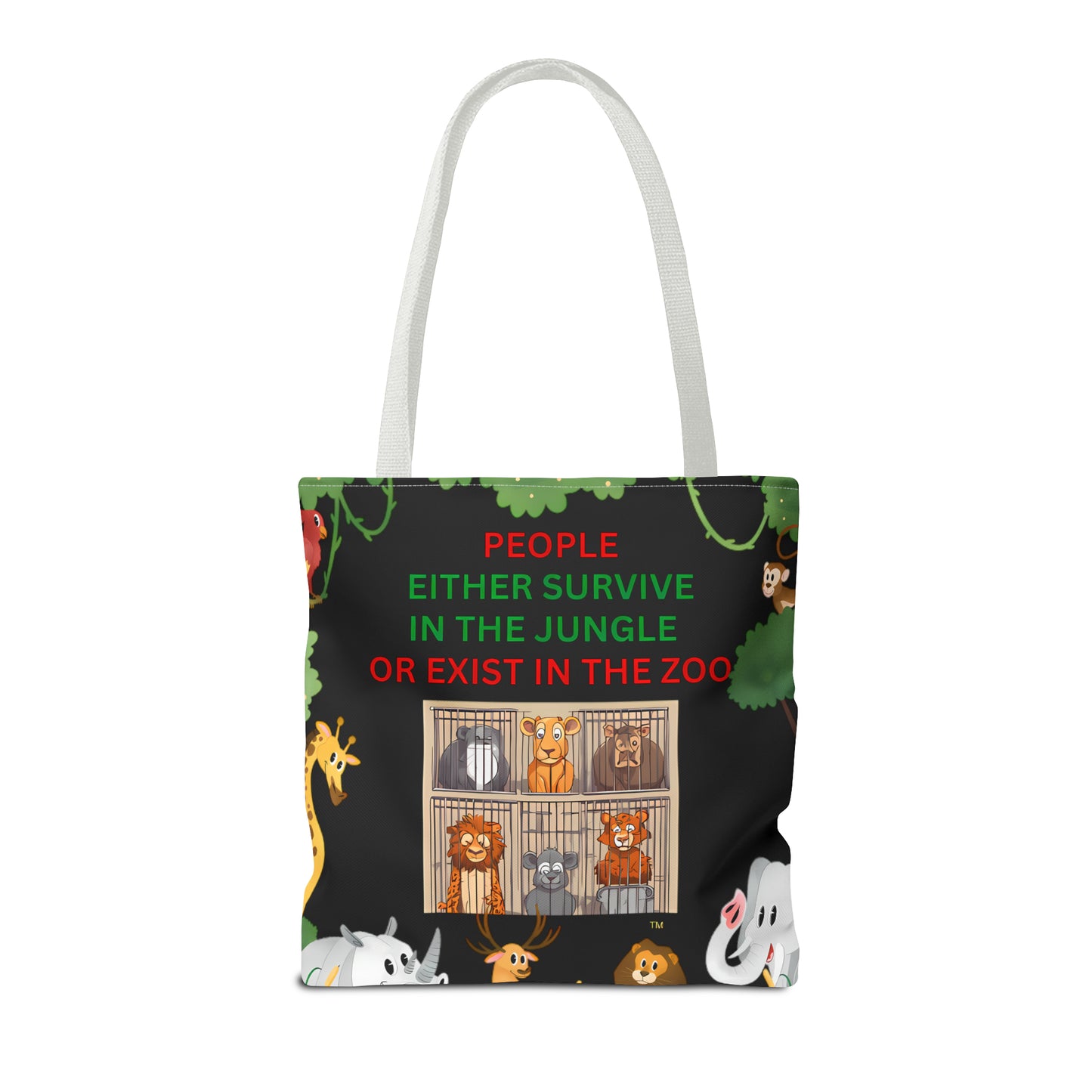 JUNGLE JIVE TOTE BAG