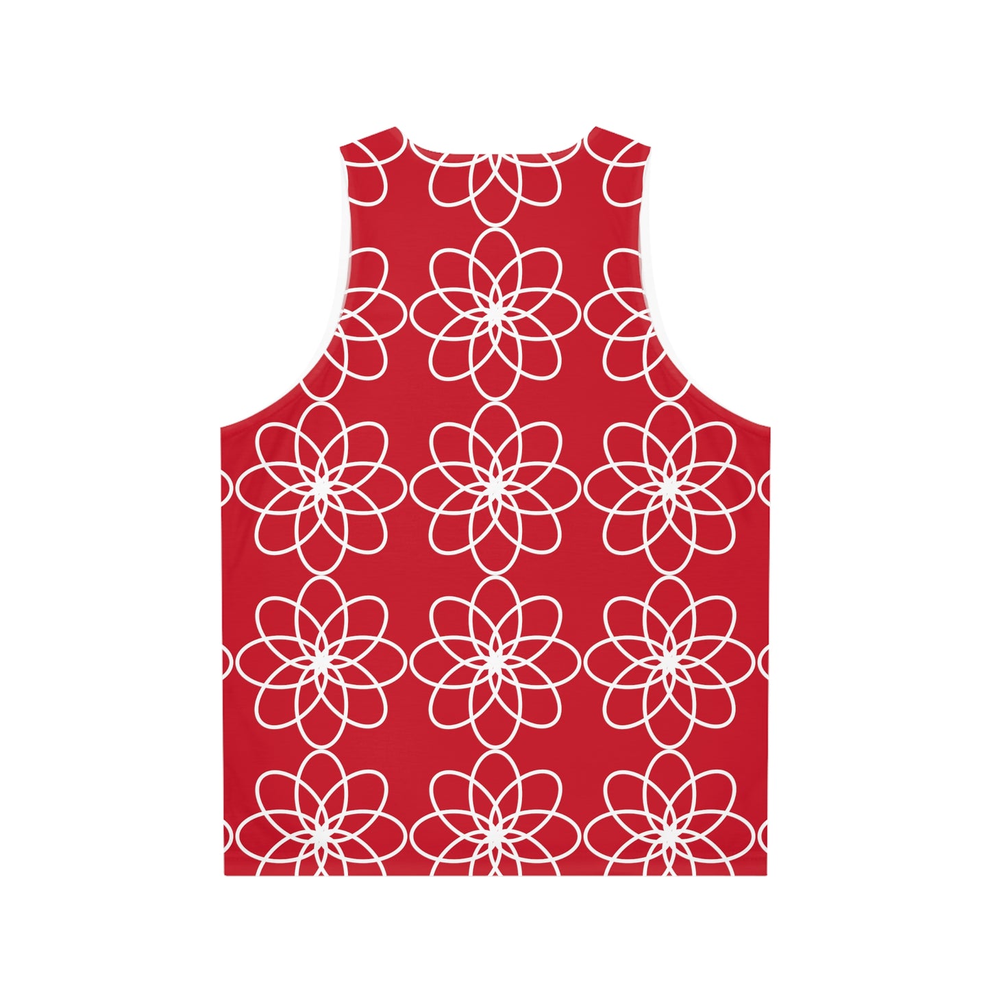 DEL SPIRALS CREME CRIMSON TANK