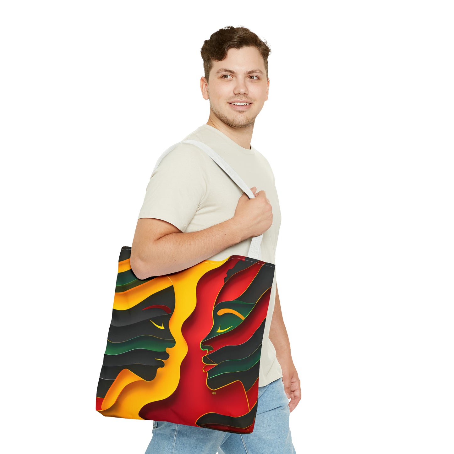 FACE OFF TOTE BAG