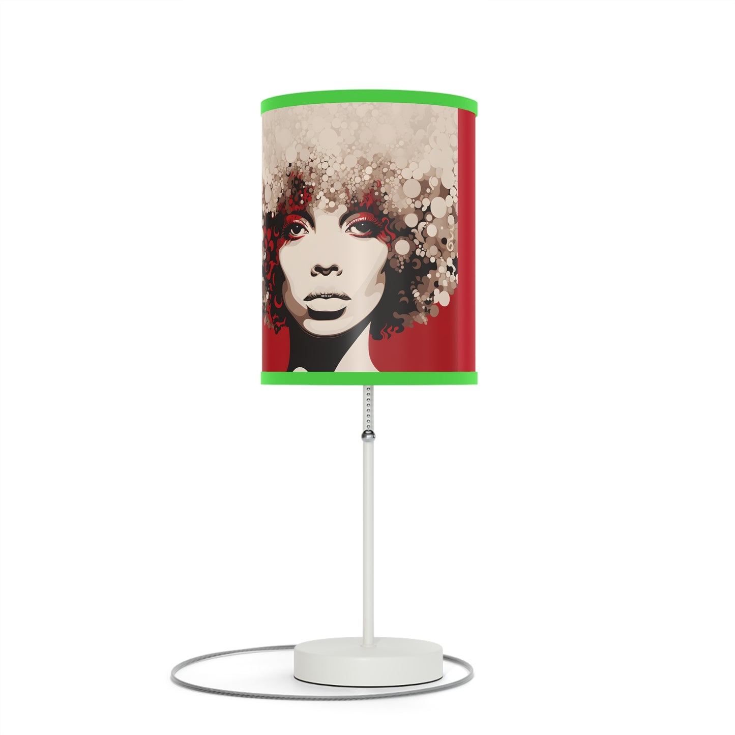 DEL CRIMSON CREAM FRO LAMP ON A STAND, US|CA PLUG