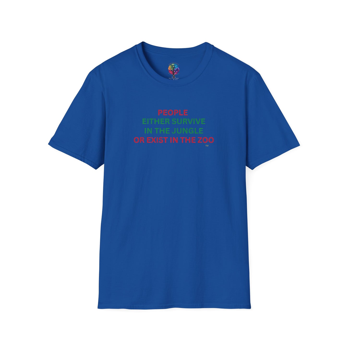 EXIST IN ZOO SOFTSTYLE T-SHIRT UNISEX