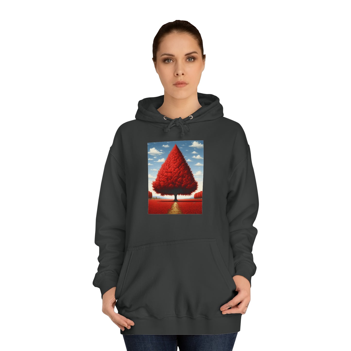 DEL TRIANGLE TREE HOODY - WOMEN'S