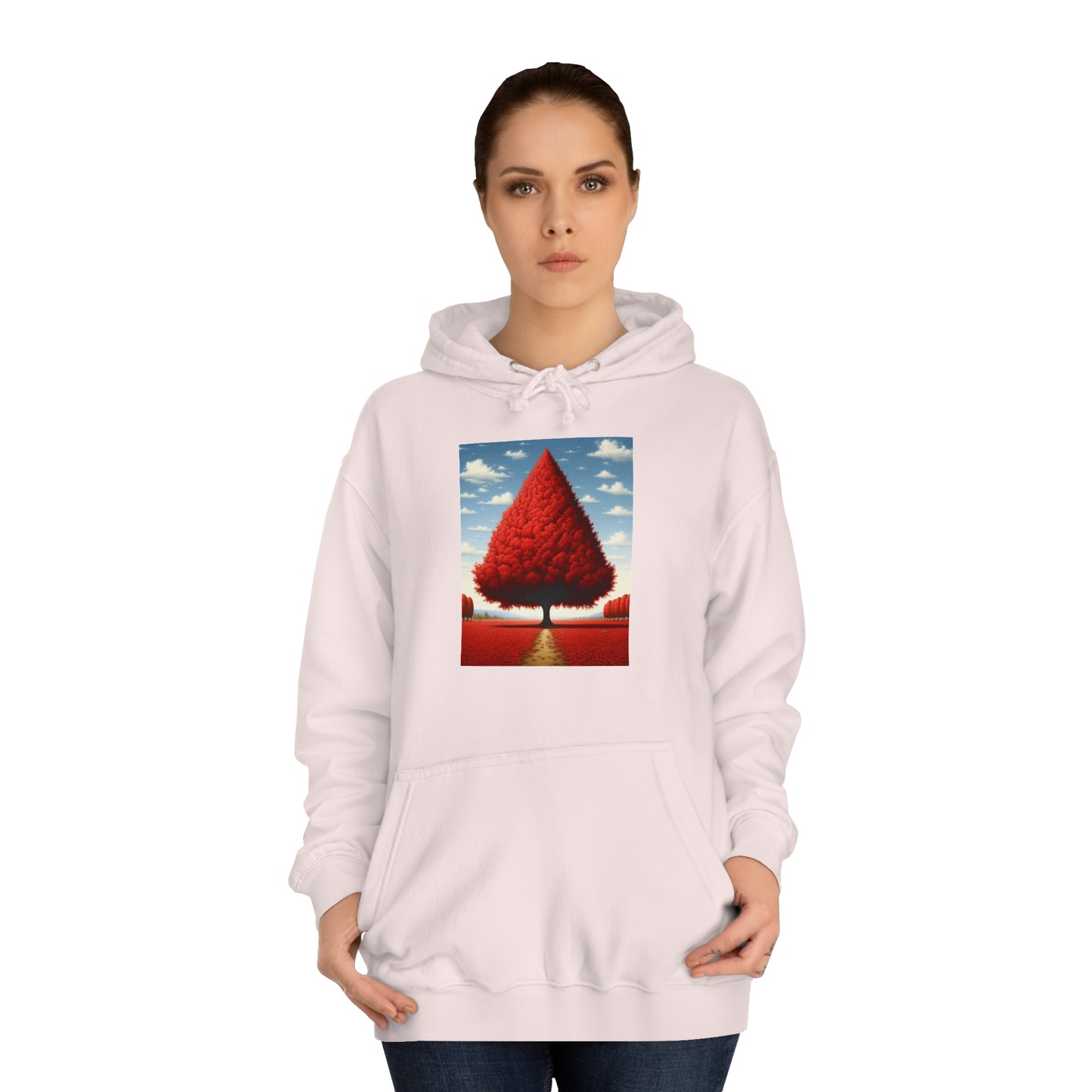 DEL TRIANGLE TREE HOODY - WOMEN'S