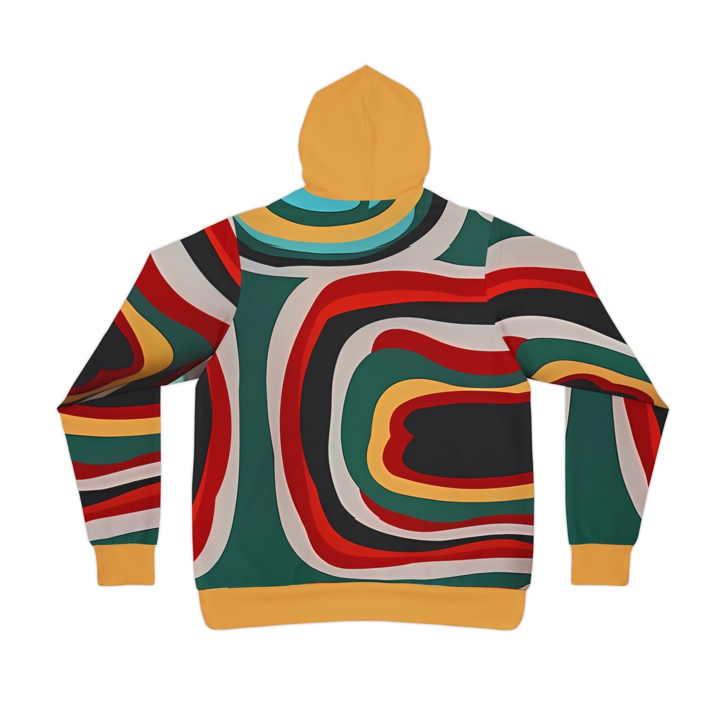 BOLD STROKES YELLOW PULLOVER ATHLETIC HOODIE UNISEX