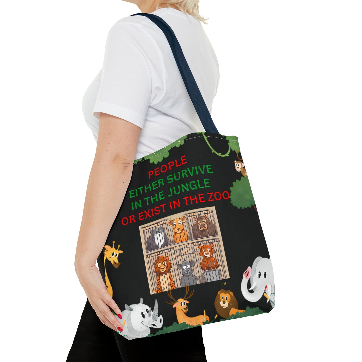 JUNGLE JIVE TOTE BAG