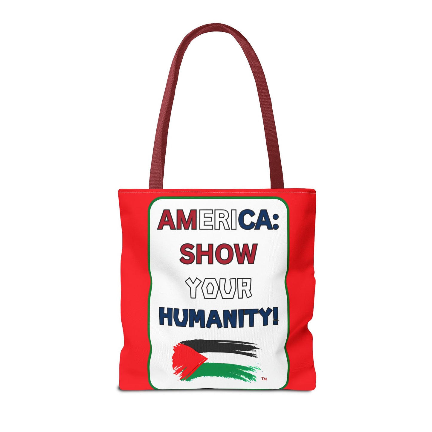 PALESTINE HUMANITY TOTE BAG