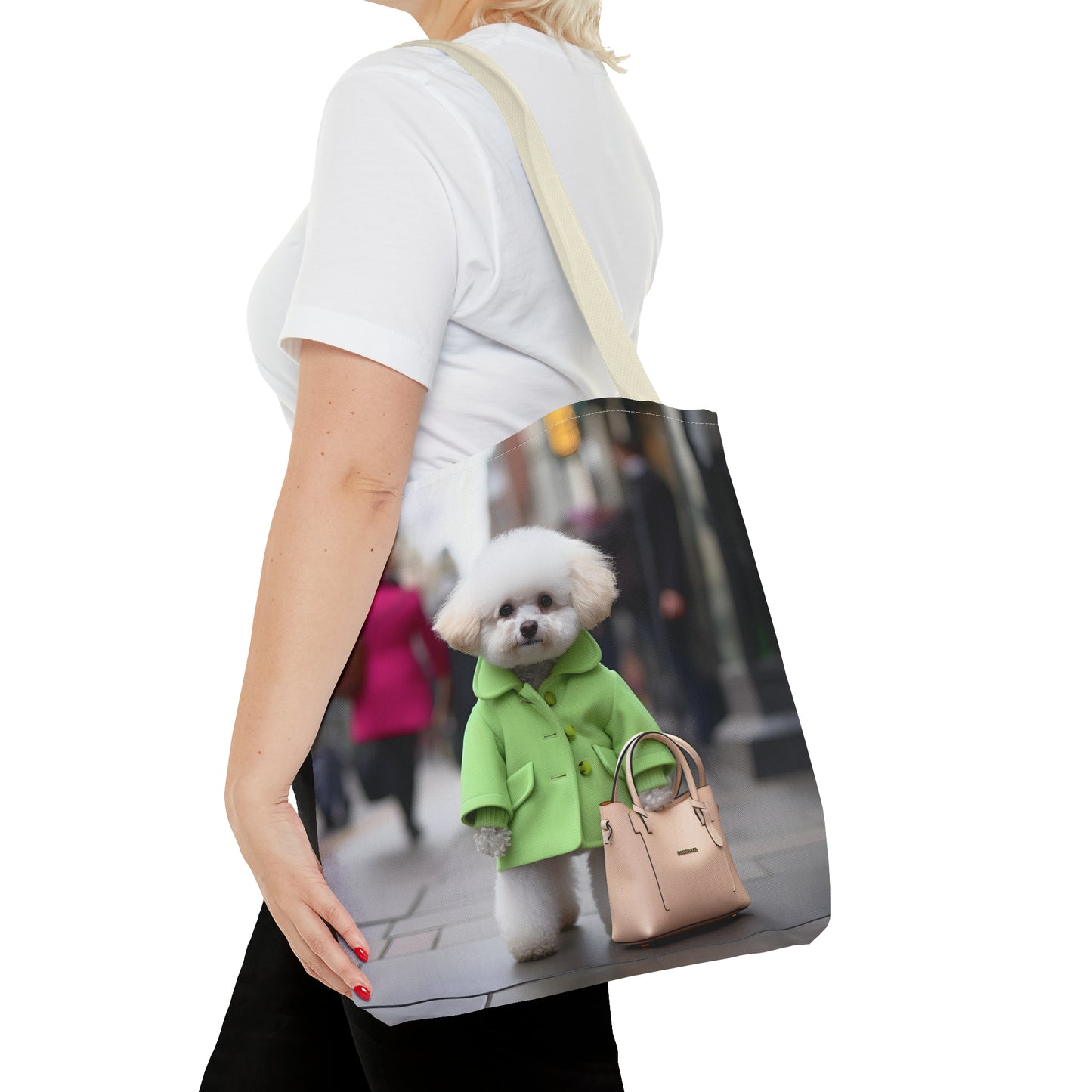 BICHON FRISE TOTE BAG