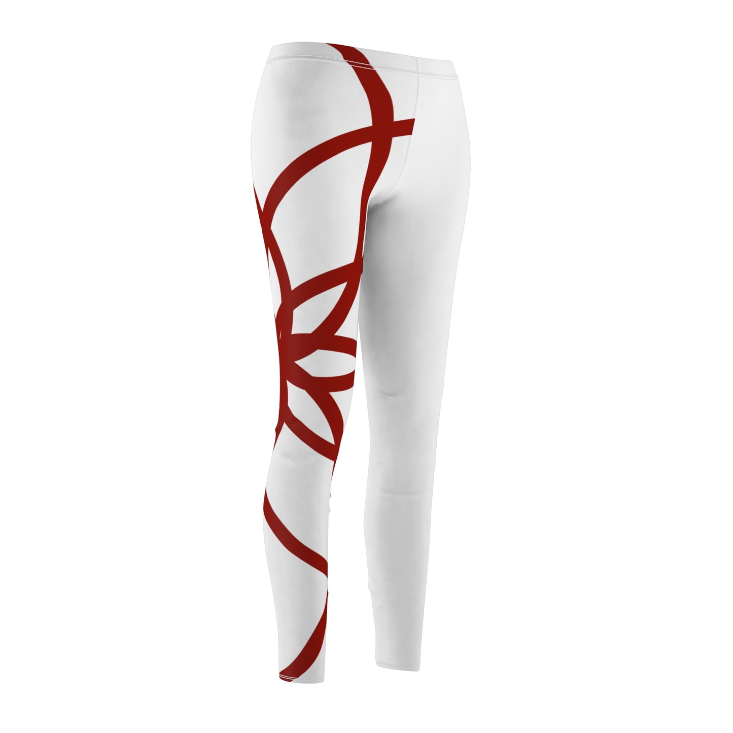 DEL SPIRALS CRIMSON CREME RT LEGGINGS