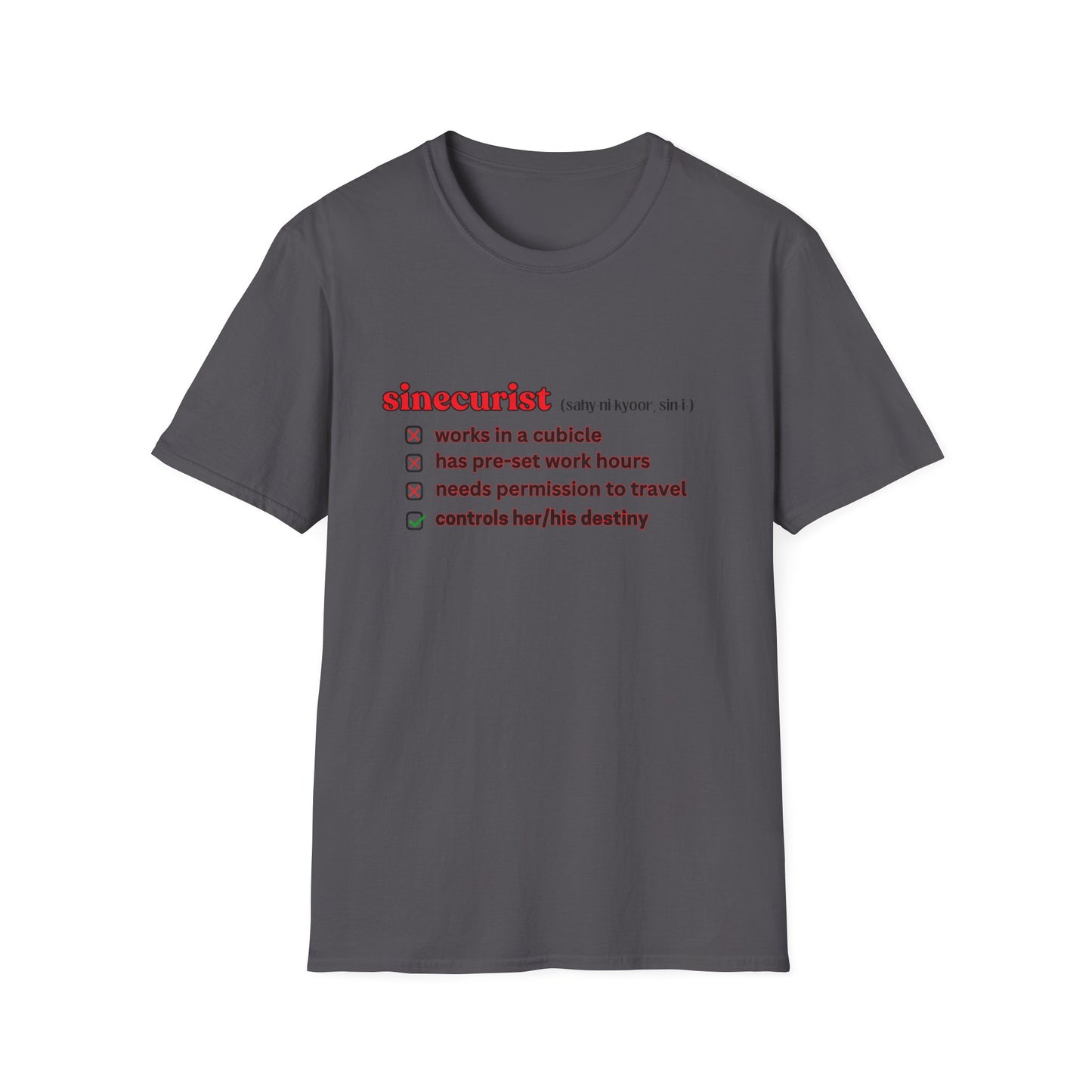 UNI GOOGLE CHECK BOX R T-SHIRT - UNISEX