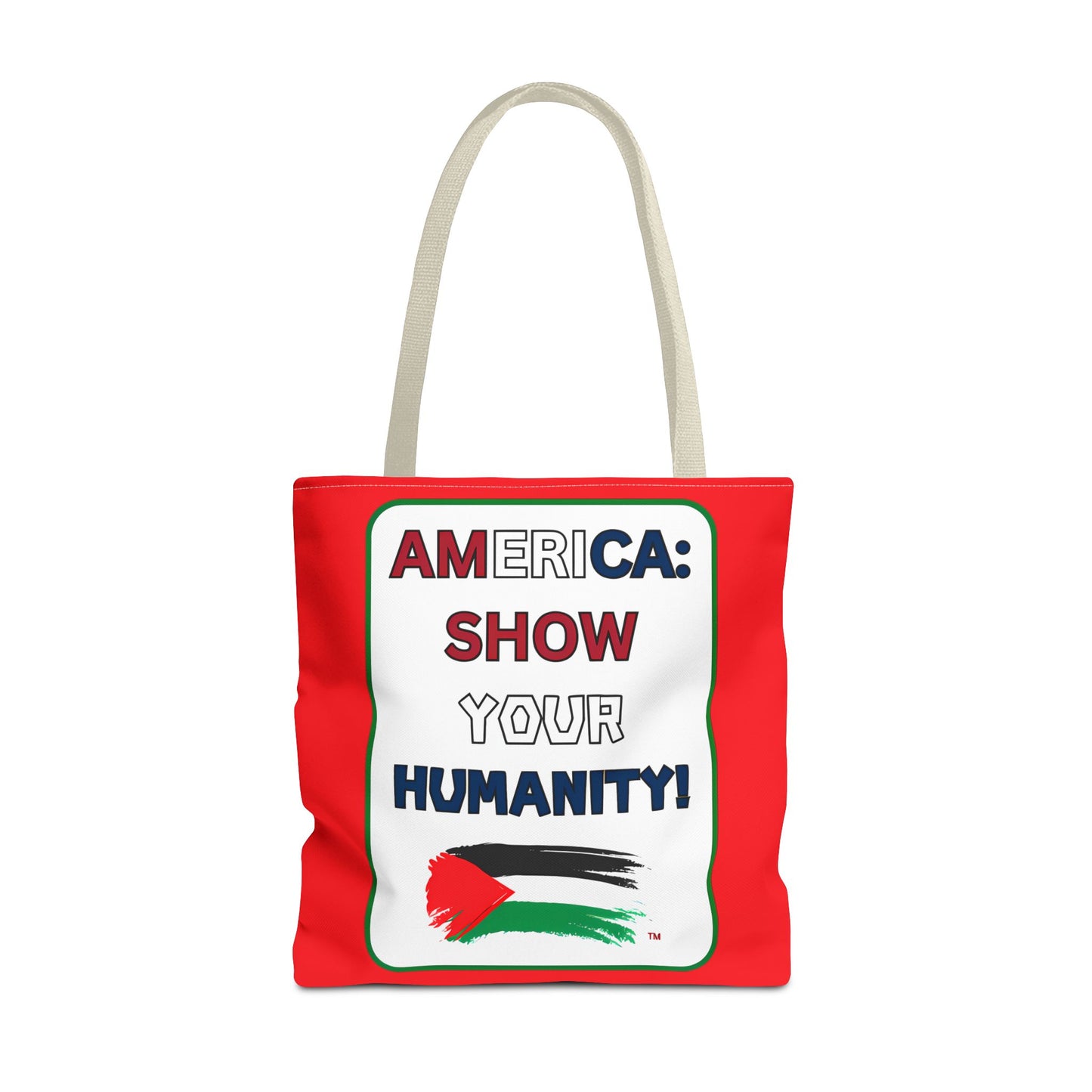 PALESTINE HUMANITY TOTE BAG