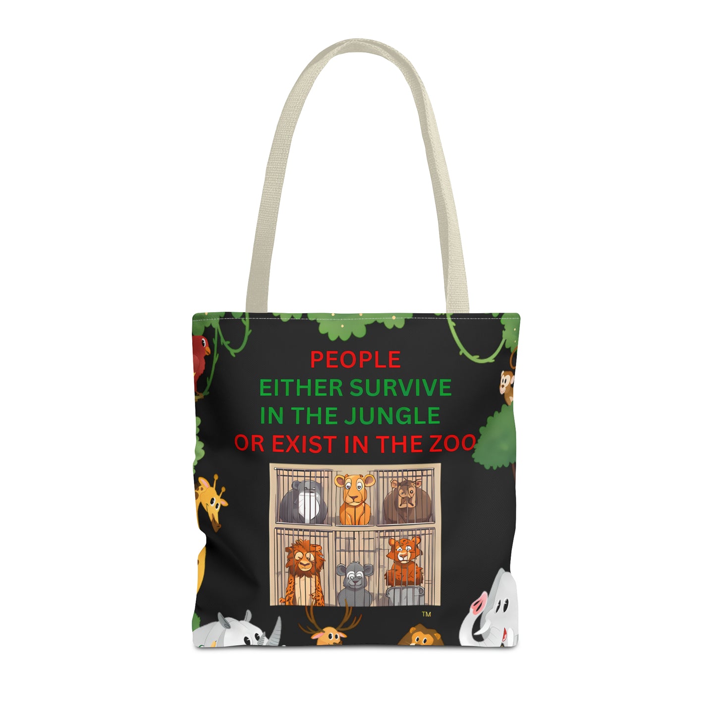 JUNGLE JIVE TOTE BAG