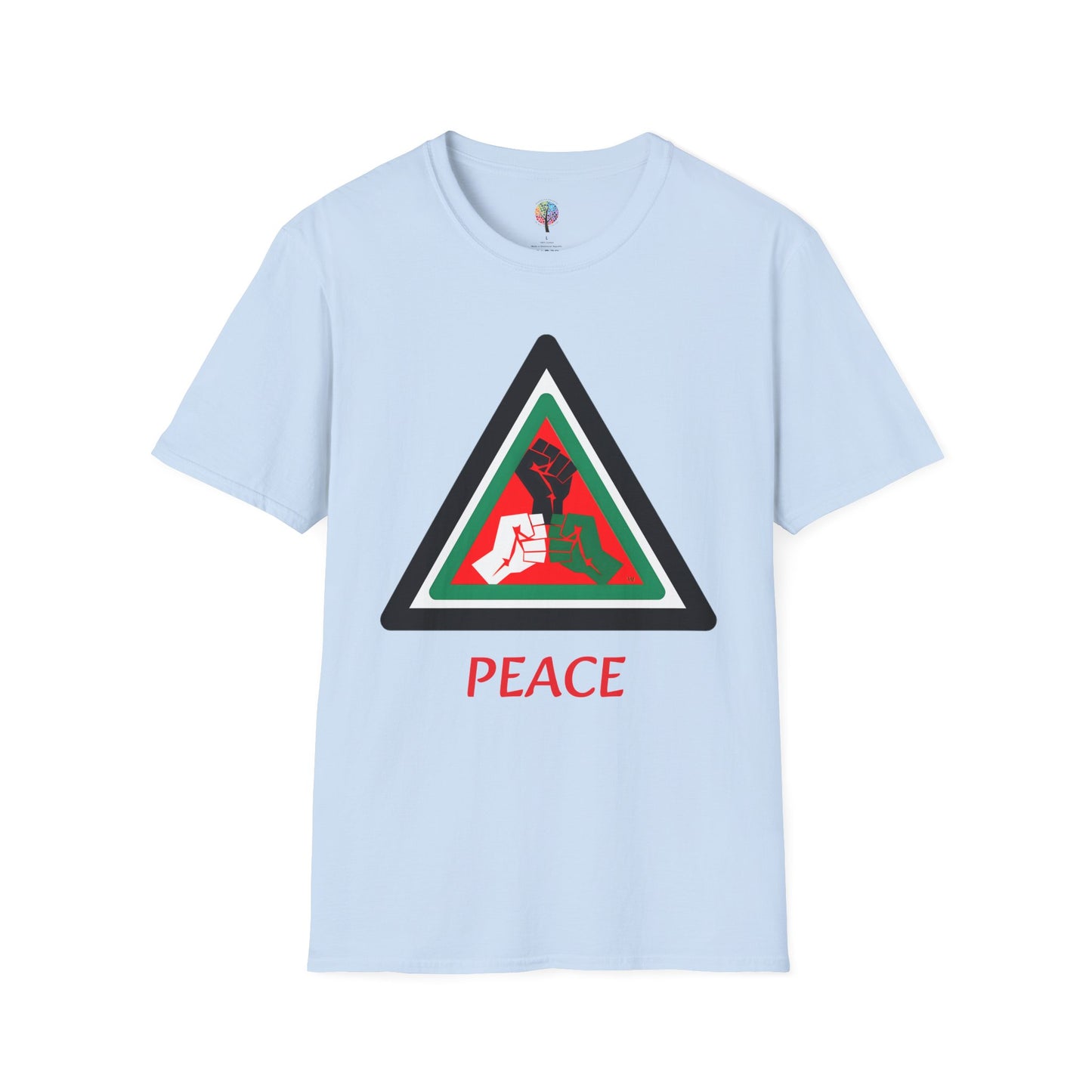 PALESTINE PEACE T-SHIRT UNISEX