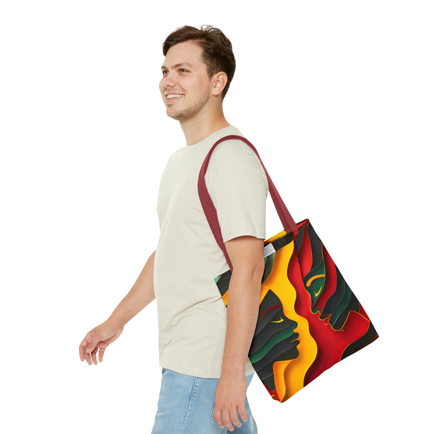 FACE OFF TOTE BAG