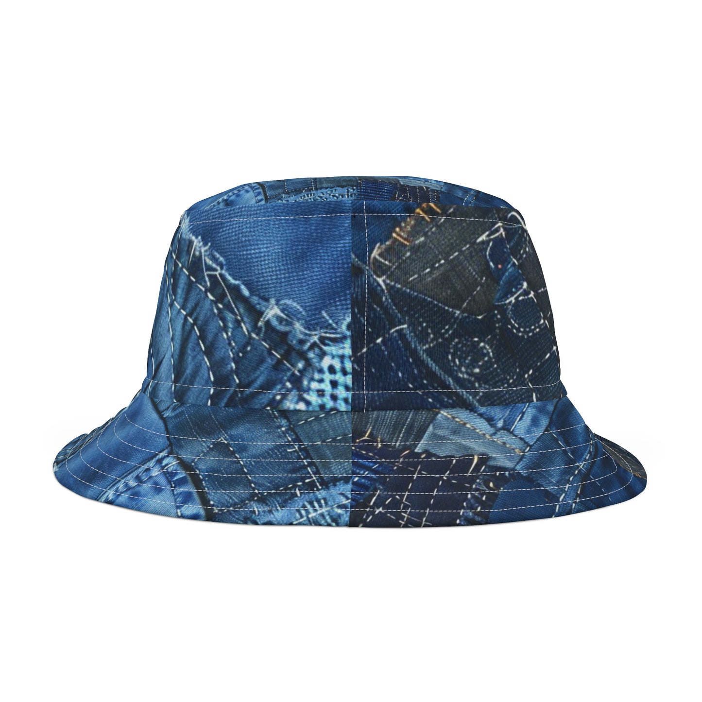 BLUE JEAN BUCKET HAT UNISEX