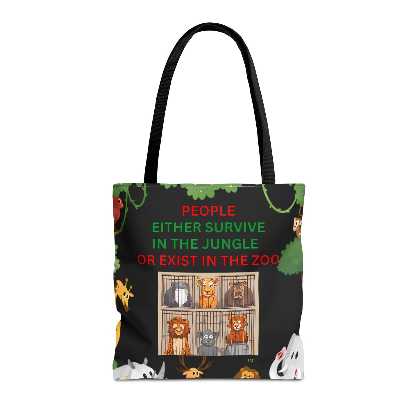 JUNGLE JIVE TOTE BAG