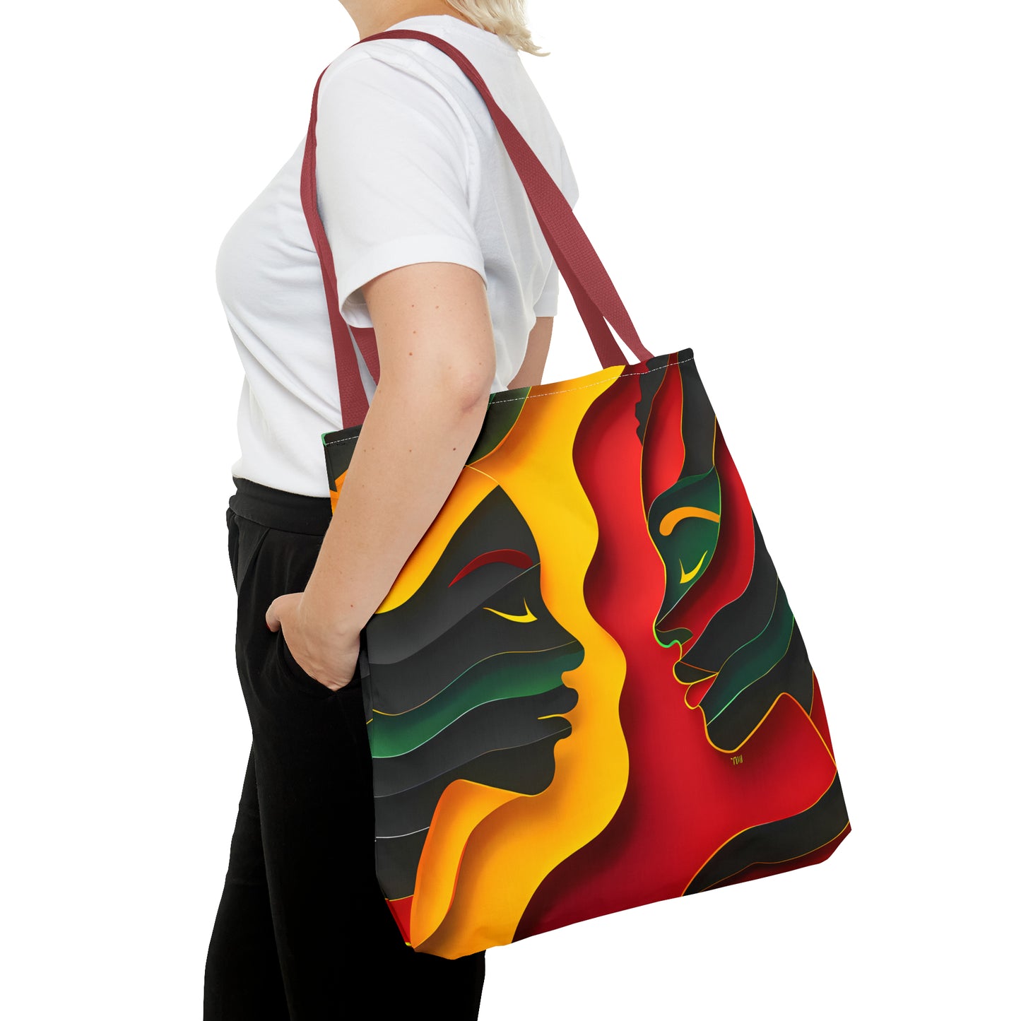 FACE OFF TOTE BAG
