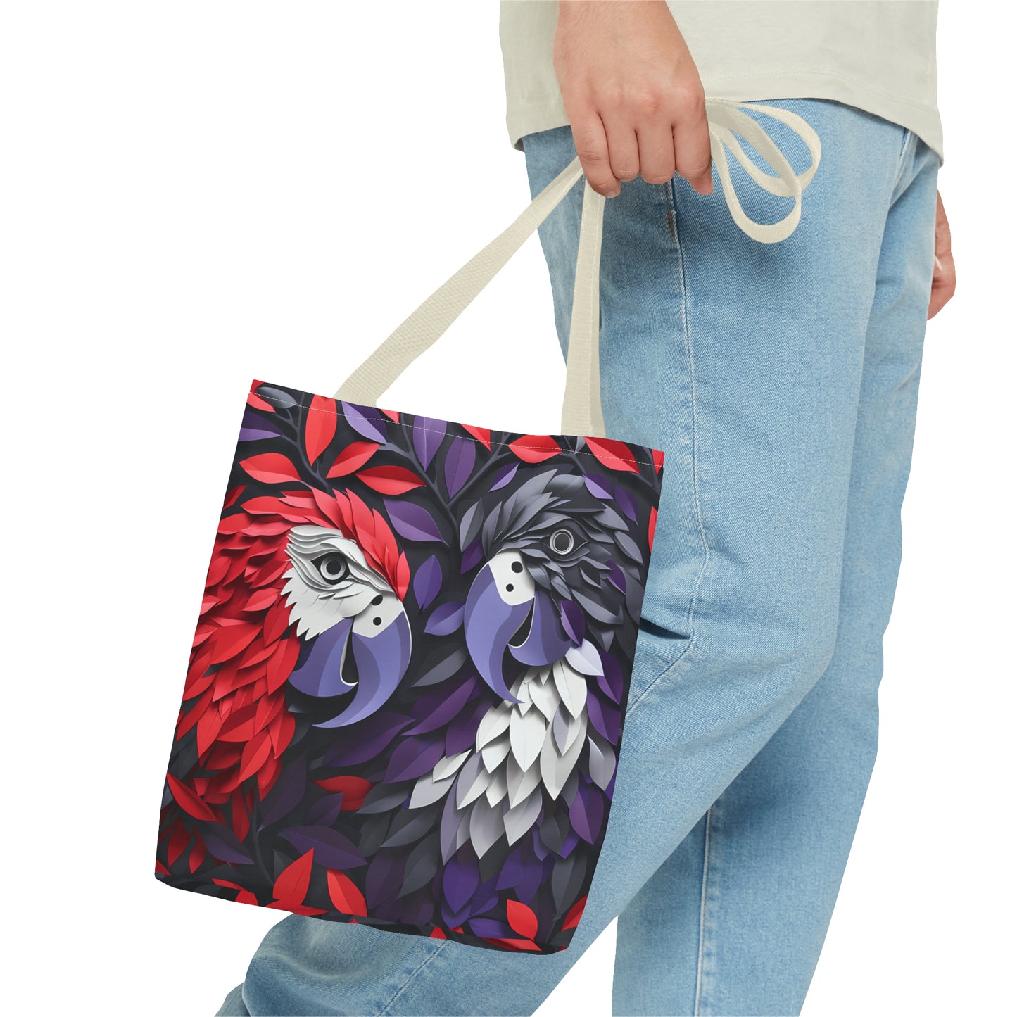 PARROTS TOTE BAG
