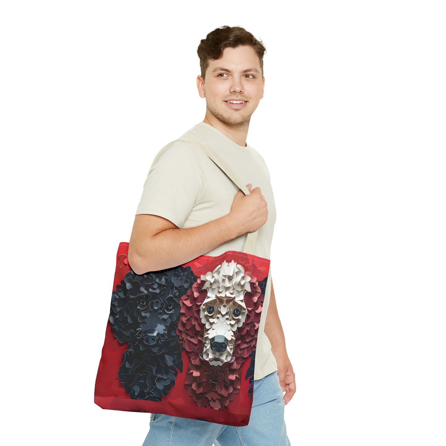 OODLES OF POODLES TOTE BAG