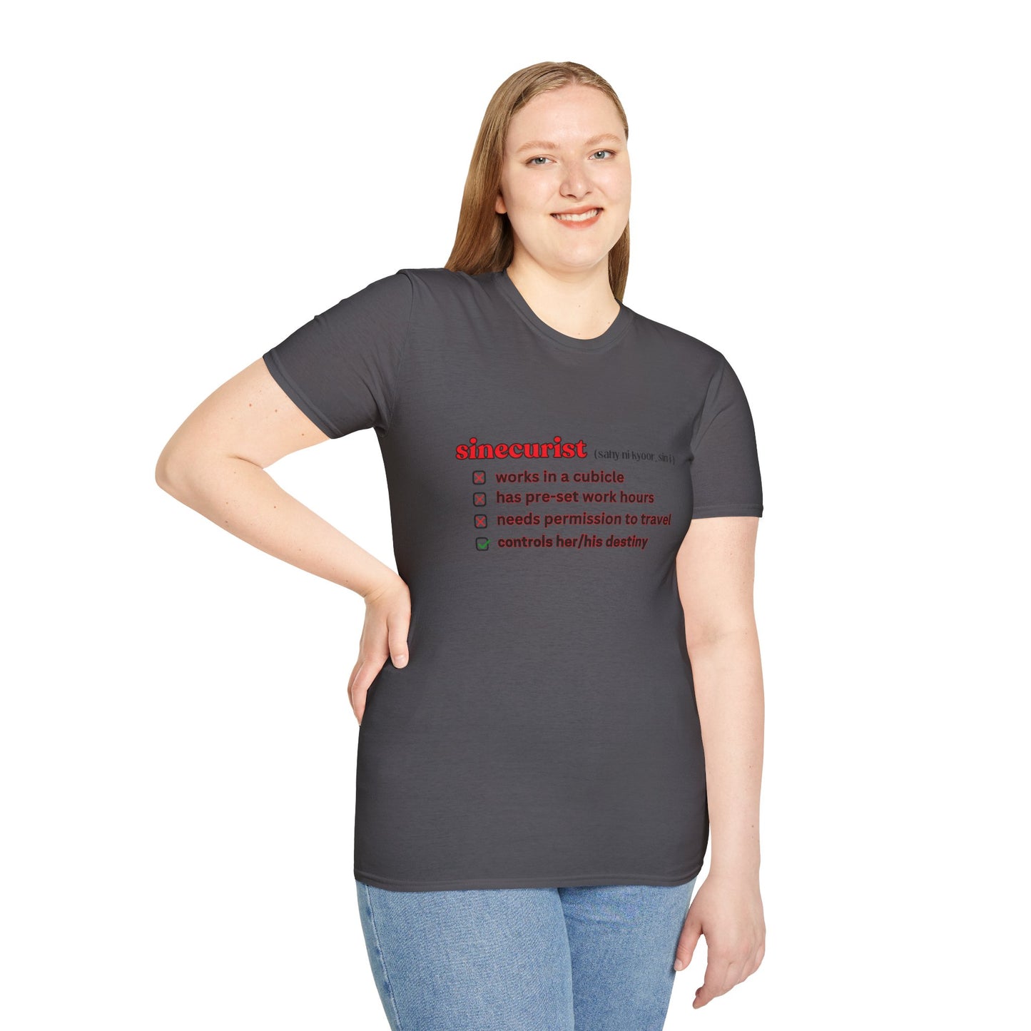 UNI GOOGLE CHECK BOX R T-SHIRT - UNISEX