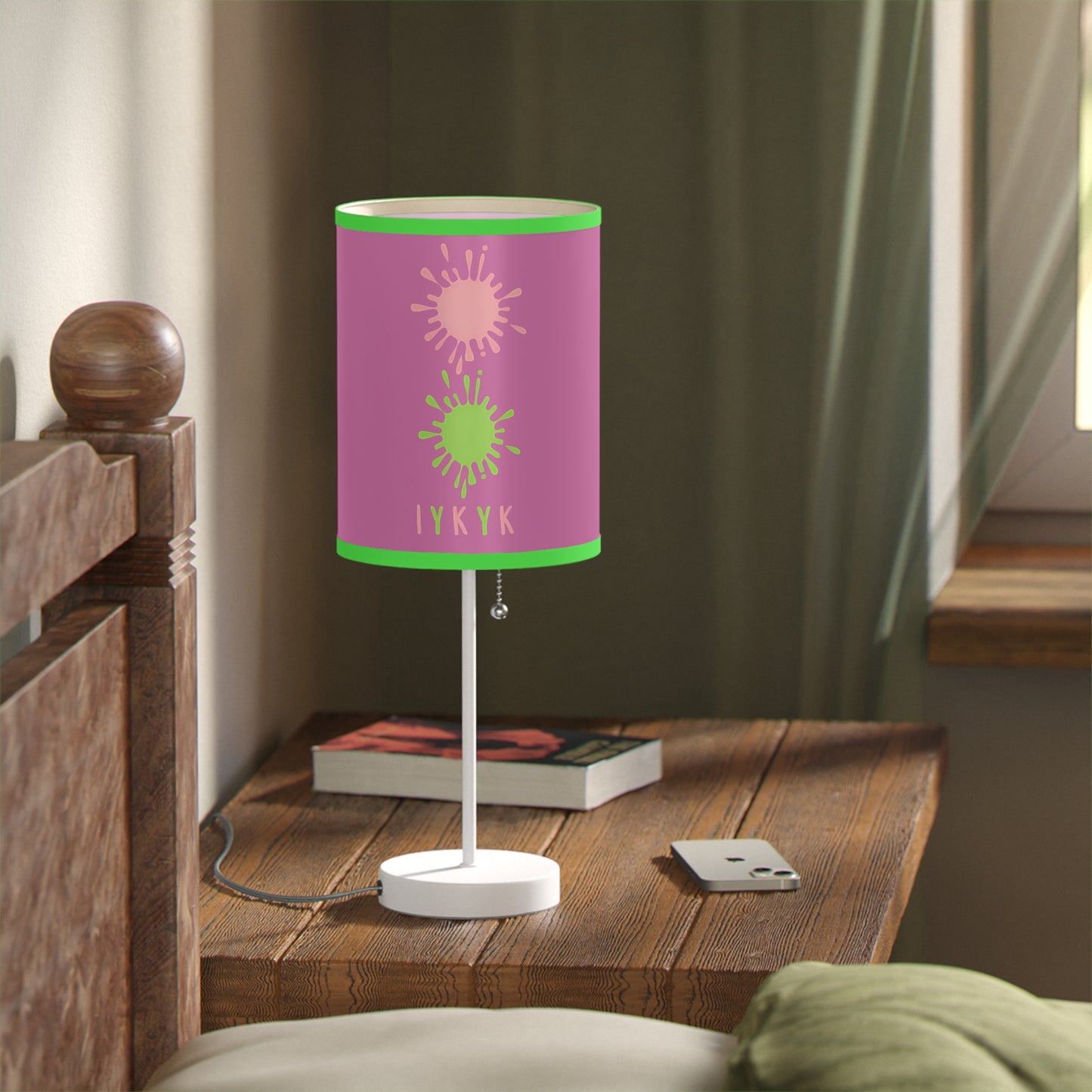 PAG IYKYK LAMP ON A STAND, US|CA PLUG