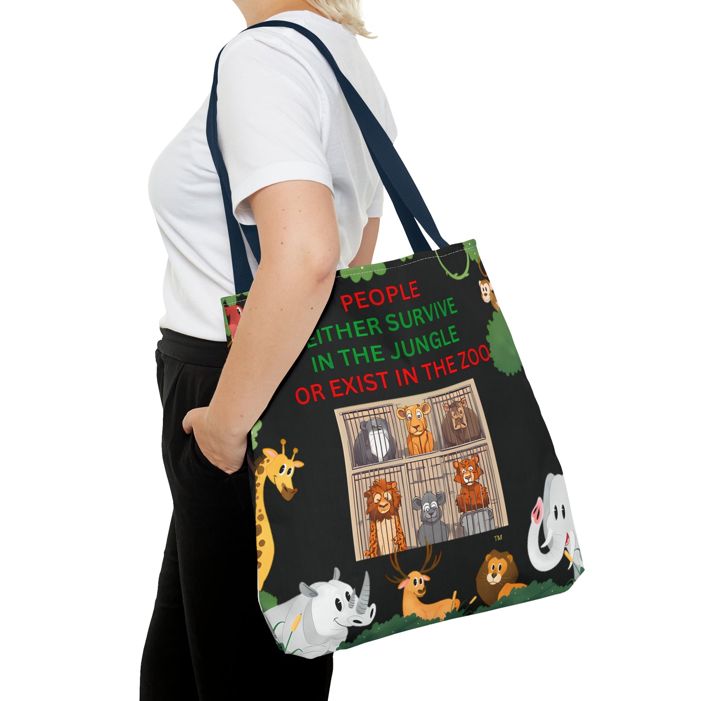 JUNGLE JIVE TOTE BAG