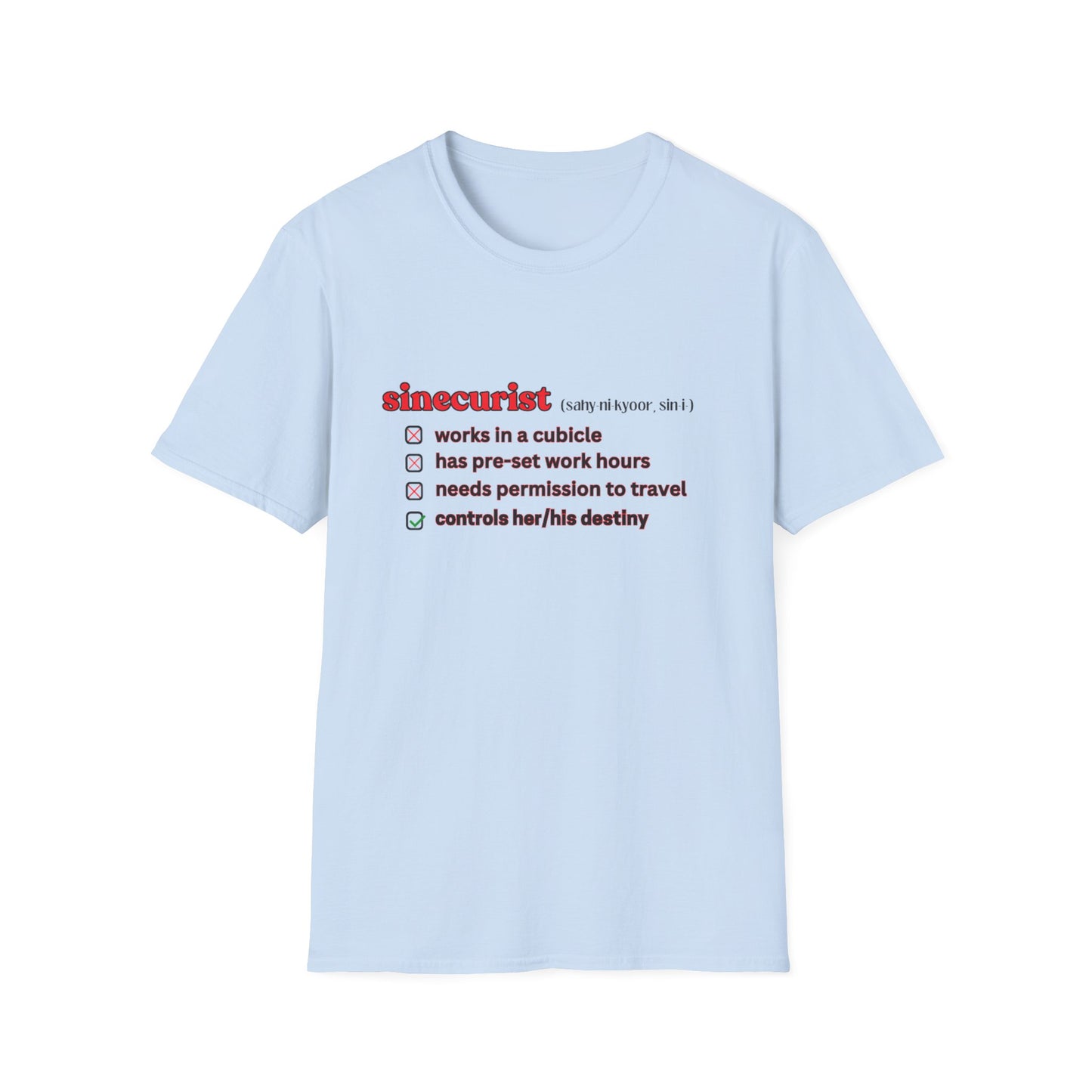 UNI GOOGLE CHECK BOX R T-SHIRT - UNISEX