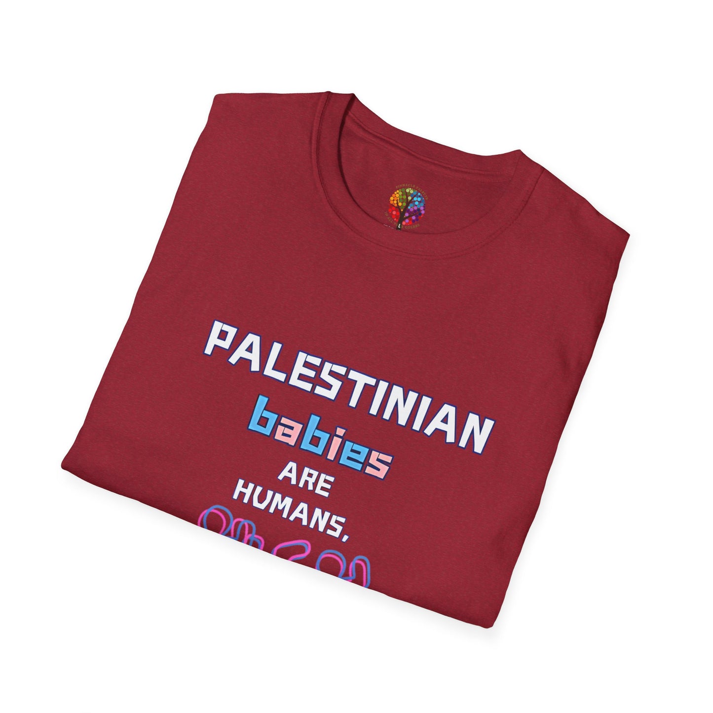 PALESTINE HUMAN BABIES T-SHIRT UNISEX