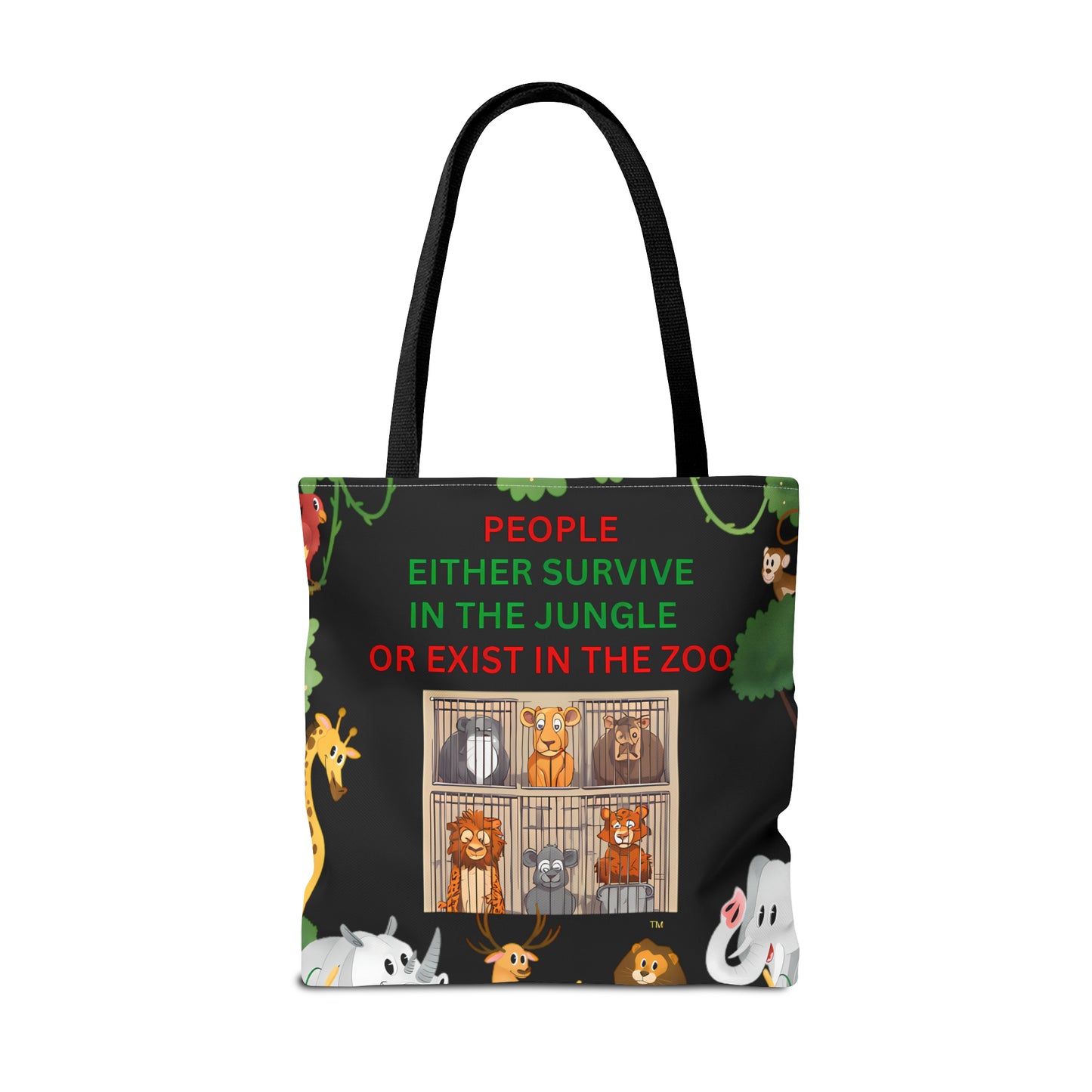 JUNGLE JIVE TOTE BAG