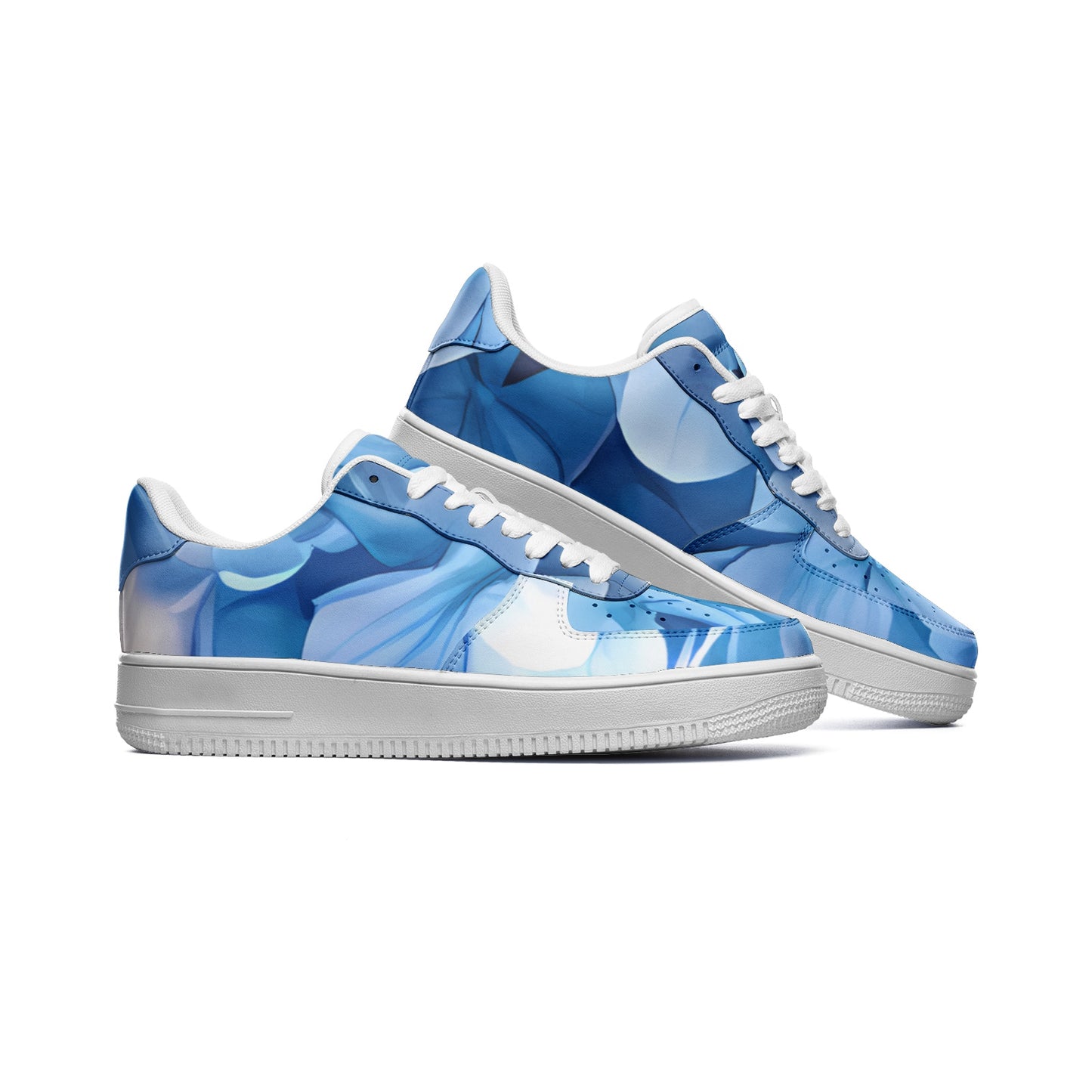 PETALS UNISEX LEATHER SNEAKERS