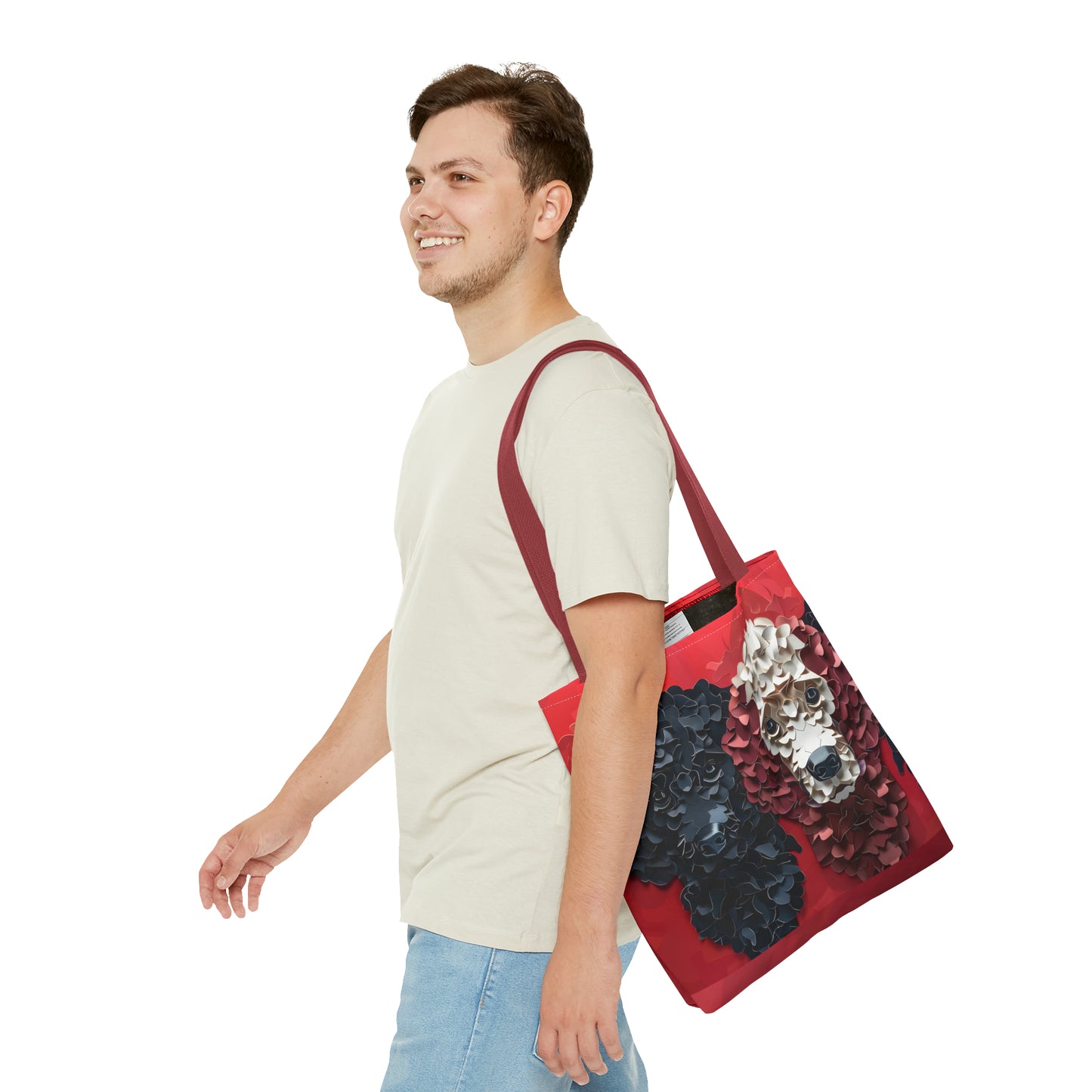 OODLES OF POODLES TOTE BAG