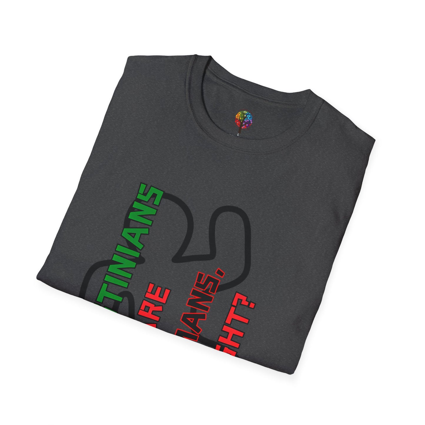 PALESTINE HUMAN RIGHTS T-SHIRT UNISEX