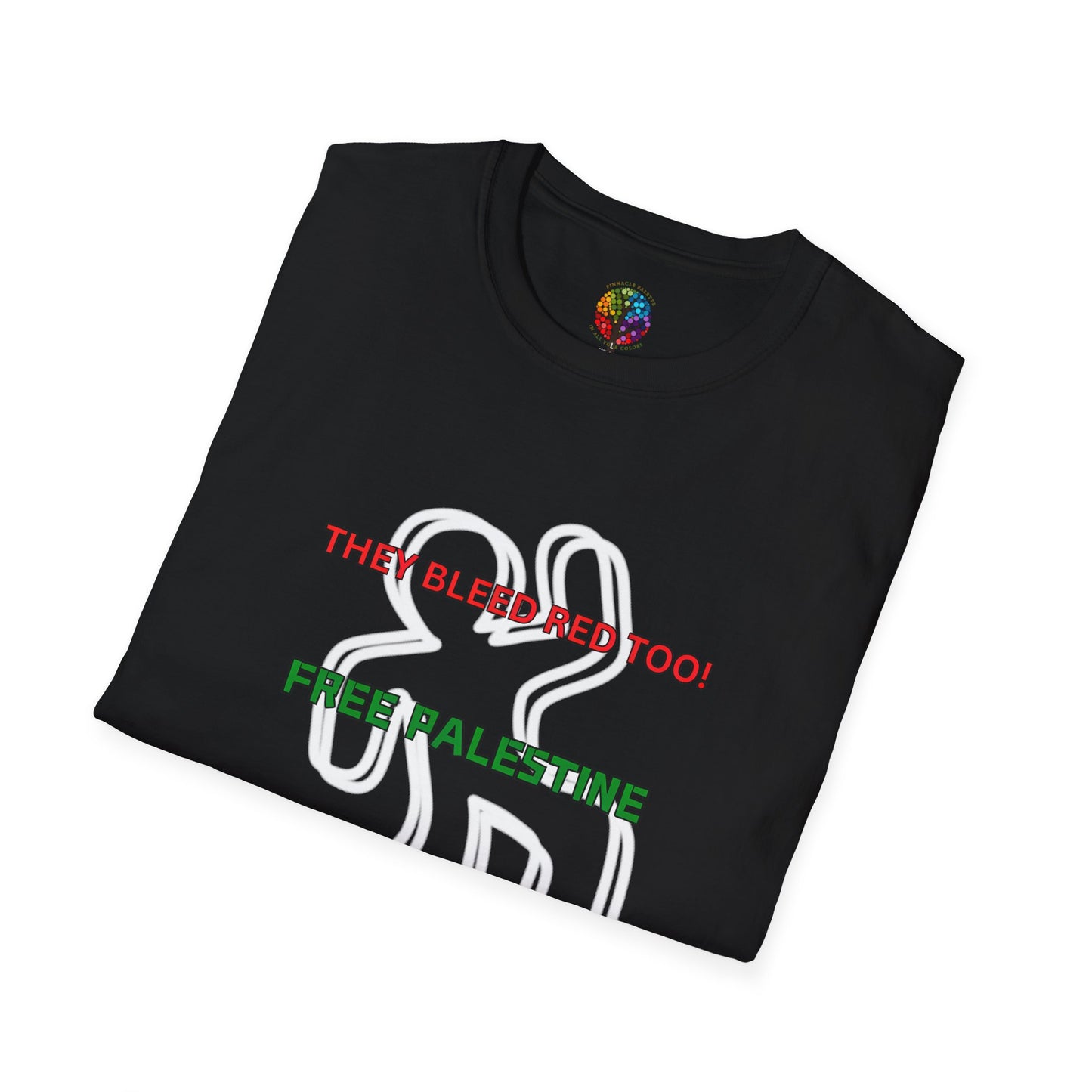 PALESTINE BLOOD RED T-SHIRT UNISEX