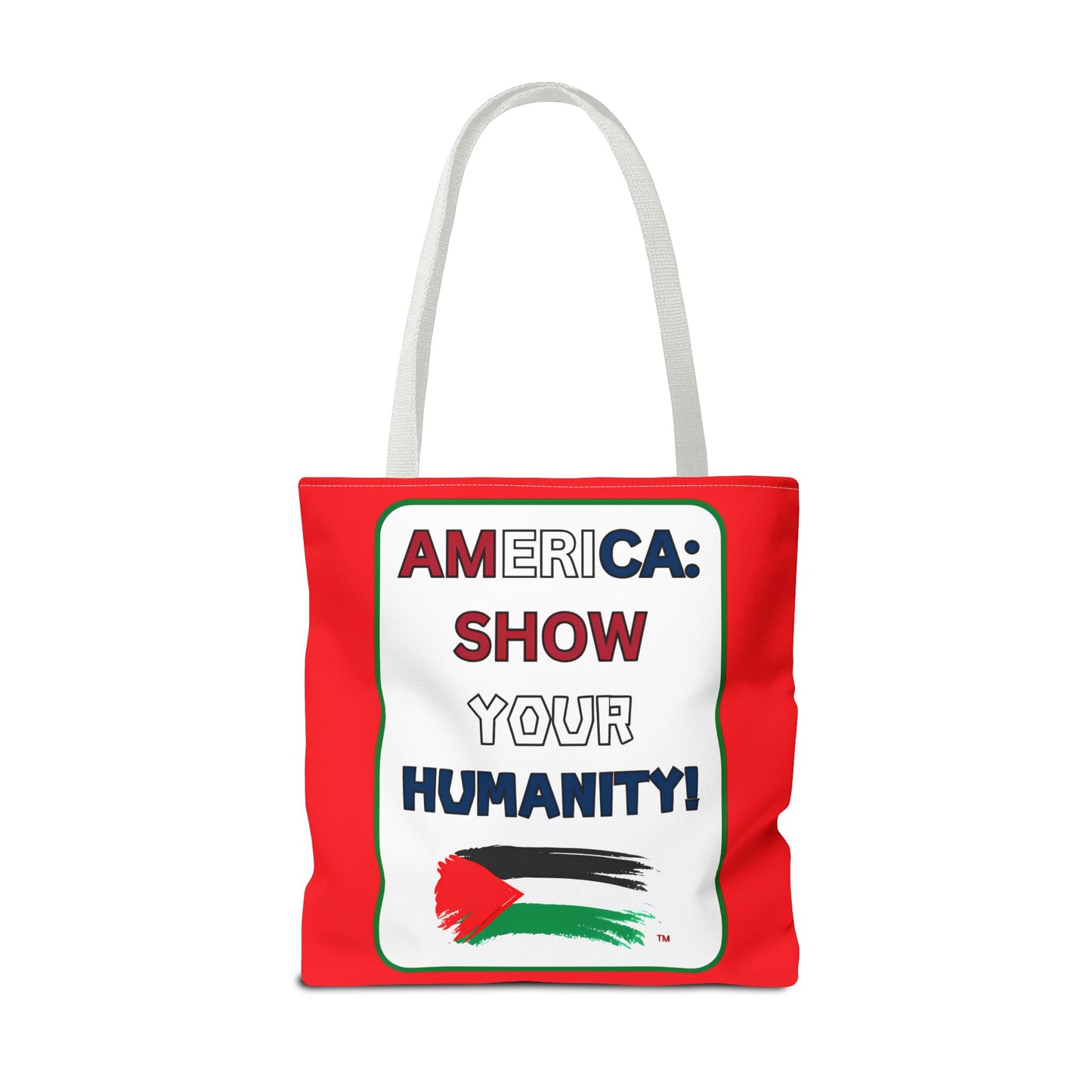 PALESTINE HUMANITY TOTE BAG
