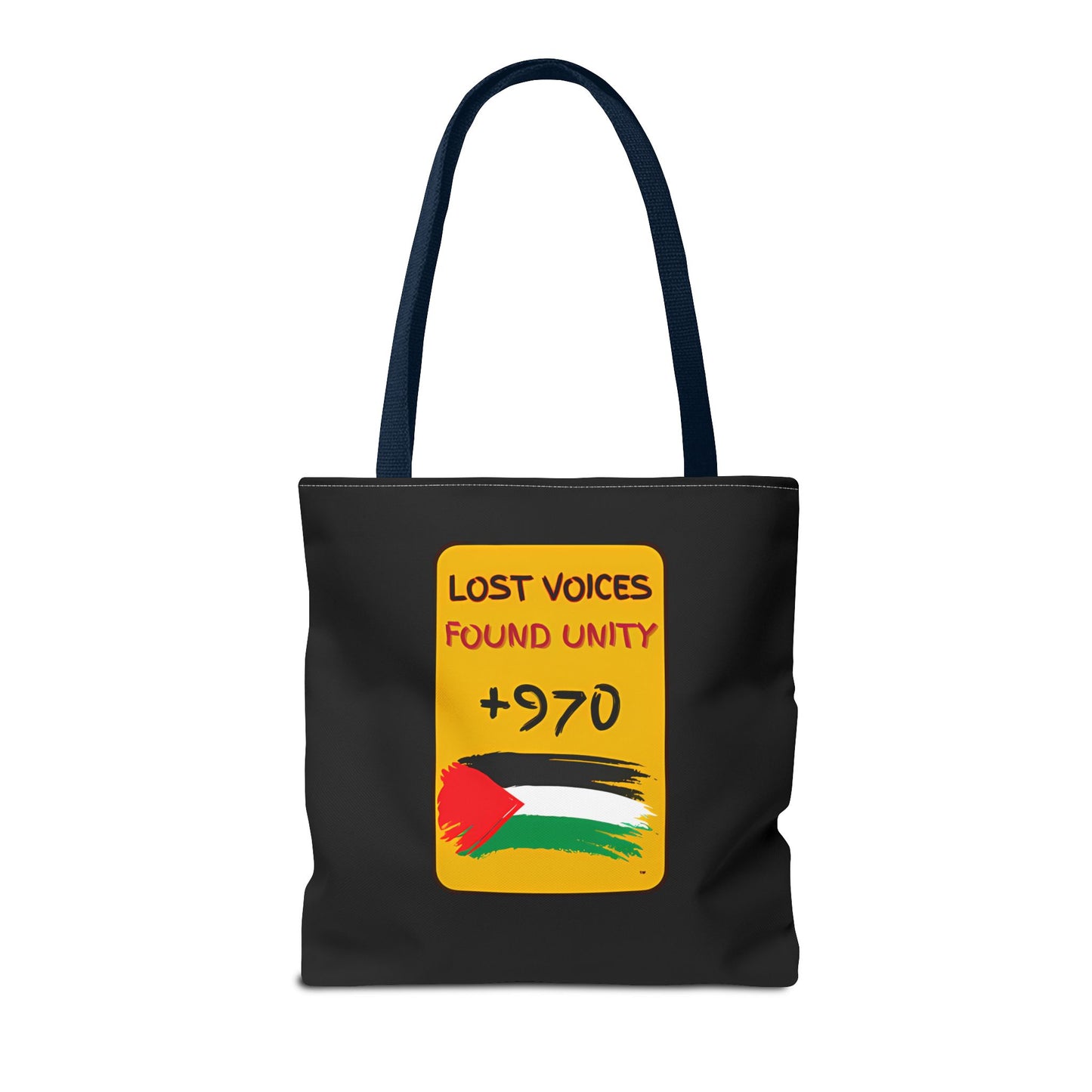 PALESTINE LOST VOICES TOTE BAG