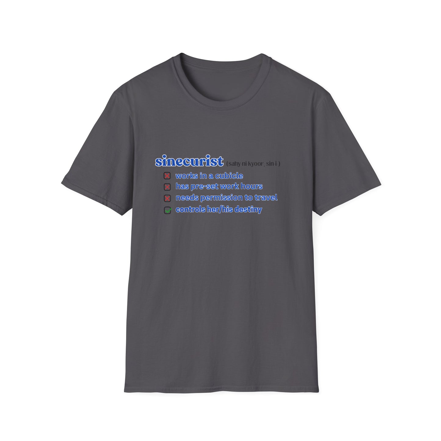 CHECK BOX B T-SHIRT - UNISEX