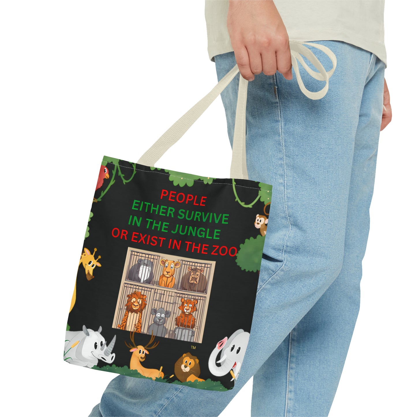 JUNGLE JIVE TOTE BAG