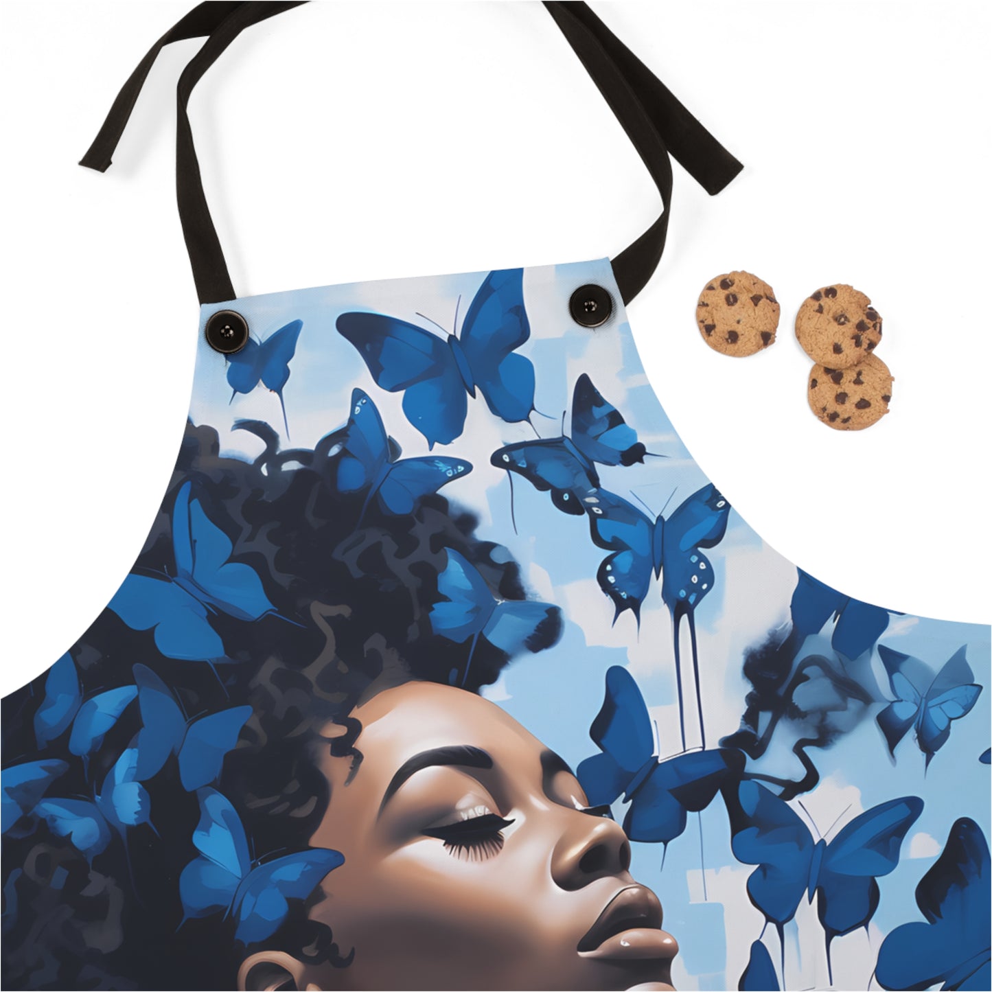 ZET BUTTERFLIES APRON - UNISEX