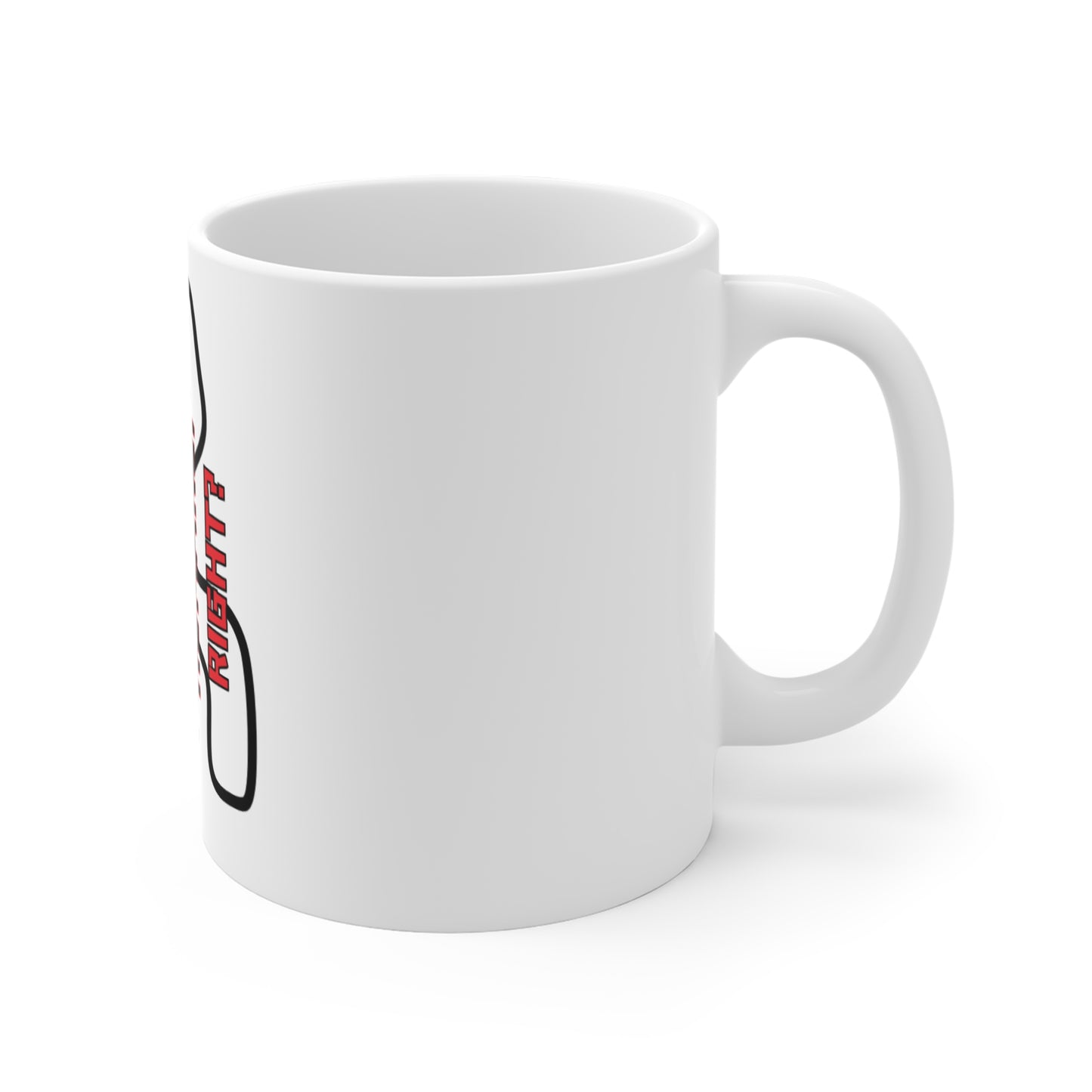 PALESTINIAN HUMANS, RIGHT Mug 11oz