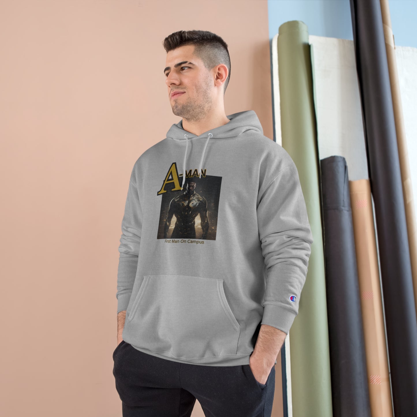 APA FIRST MAN ON CAMPUS HOODY - UNISEX