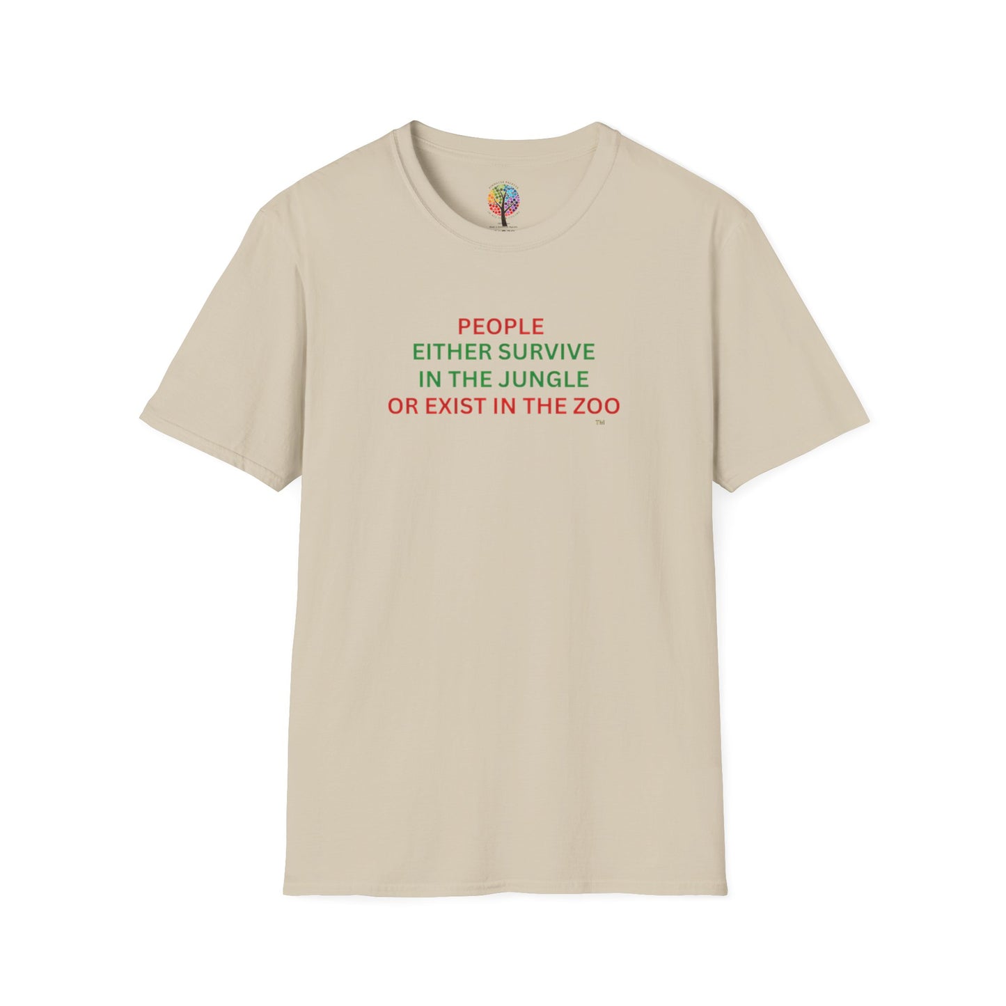EXIST IN ZOO SOFTSTYLE T-SHIRT UNISEX