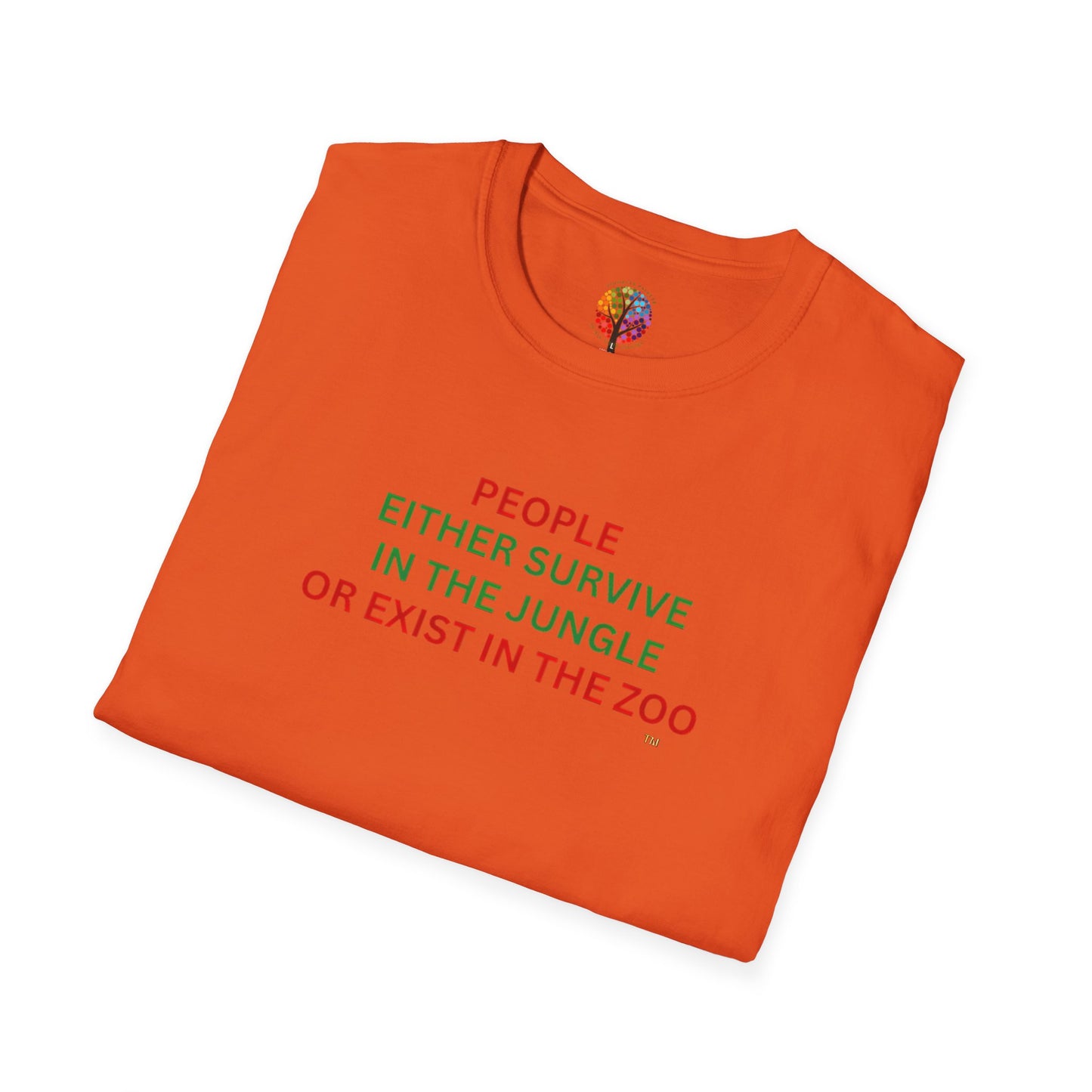 EXIST IN ZOO SOFTSTYLE T-SHIRT UNISEX
