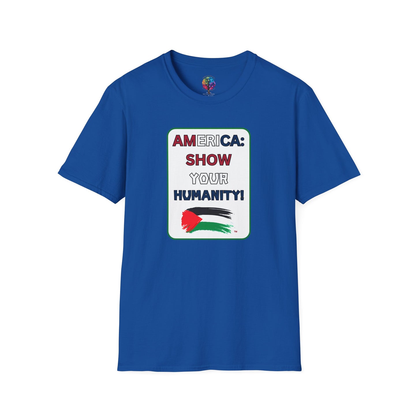 PALESTINE FLAG ABSTRACT T-SHIRT UNISEX