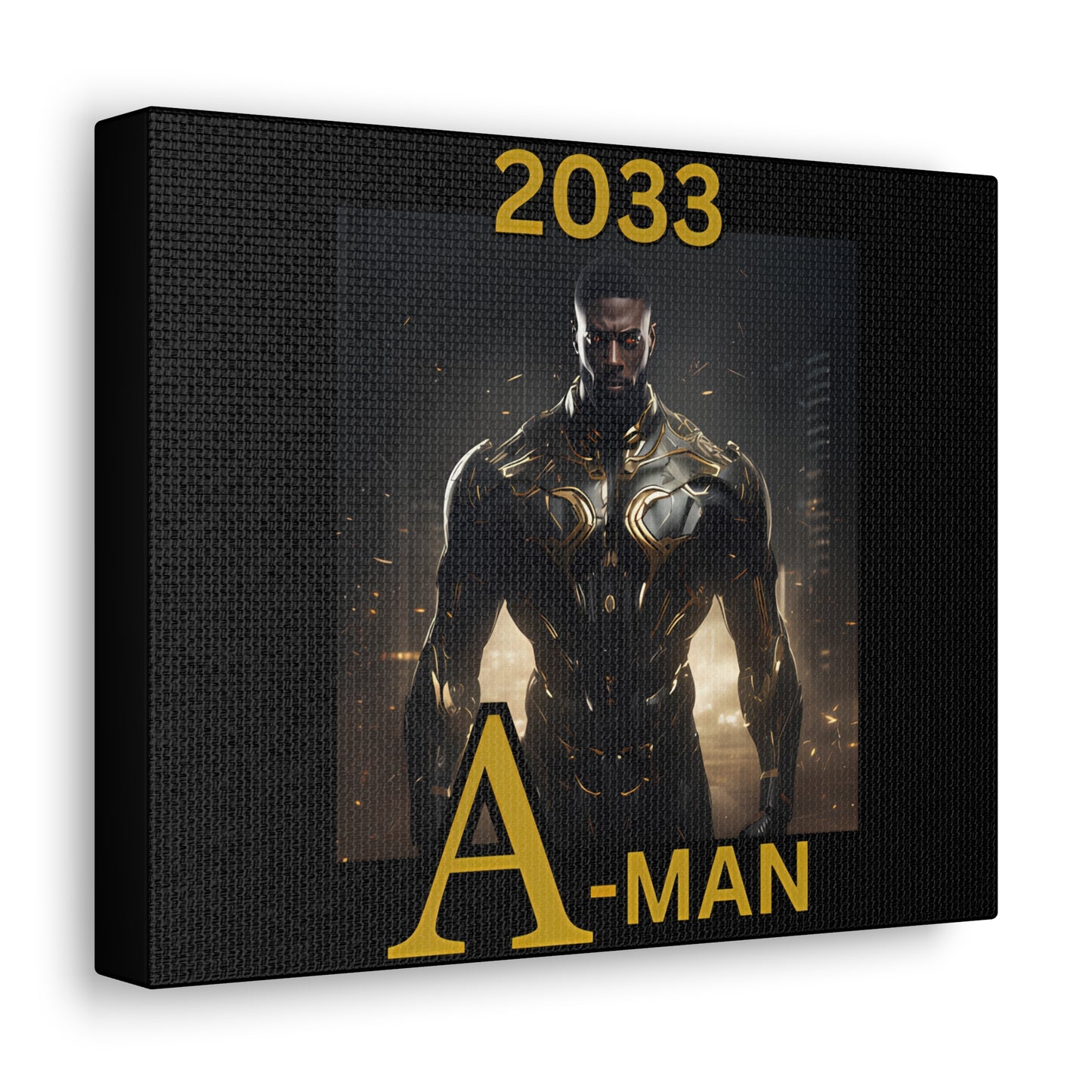 APA FUTURE A MAN CANVAS GALLERY WRAPS