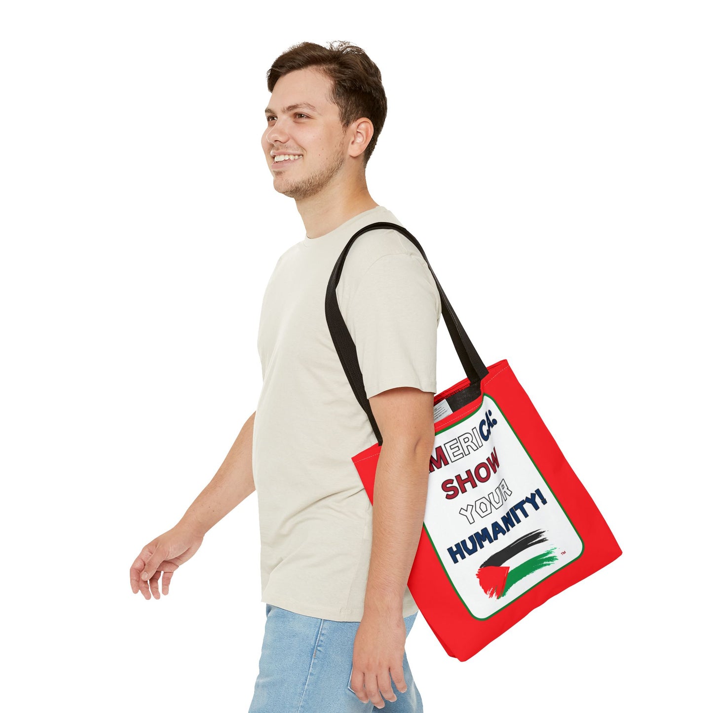 PALESTINE HUMANITY TOTE BAG