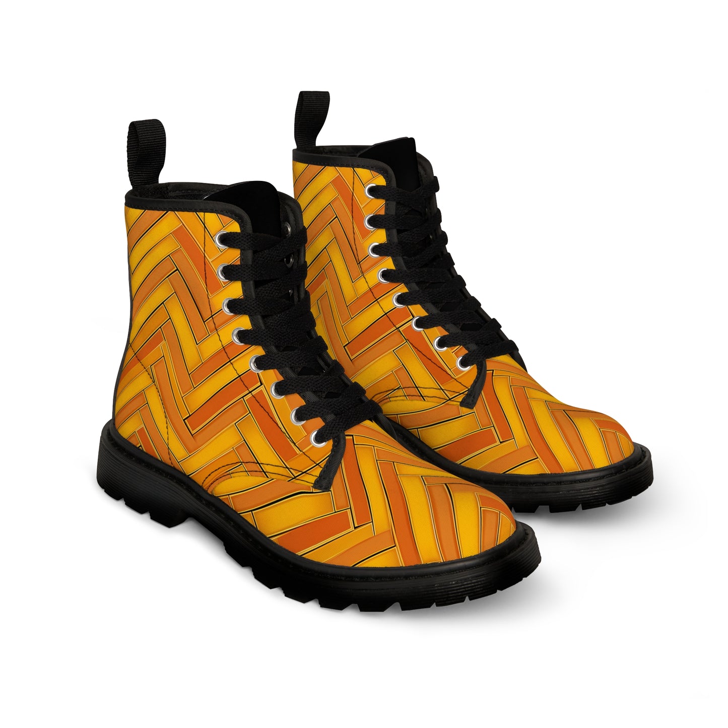 MUSTANG MEN'S CANVAS BOOTS