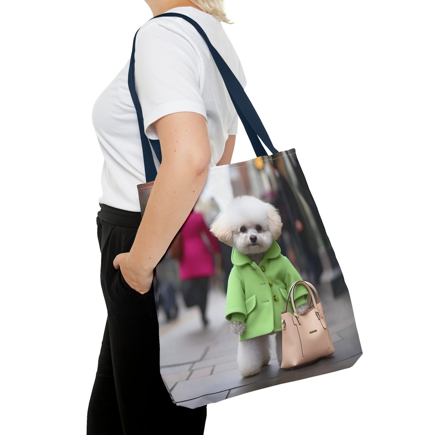 BICHON FRISE TOTE BAG