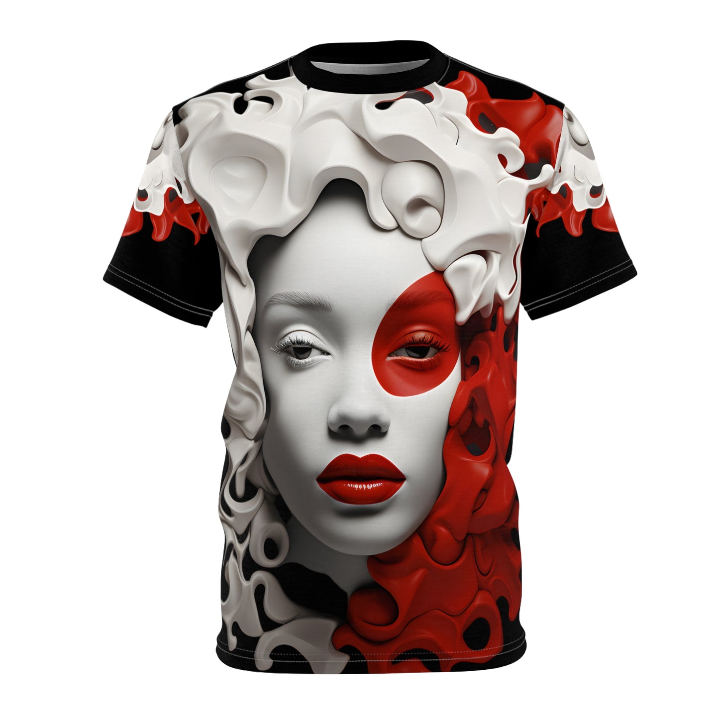 CRIMSON LOCKS CUT & SEW TEE UNISEX