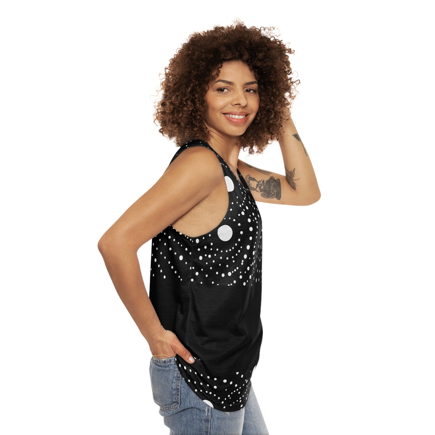COSMIC TOP/BOT BLACK TANK