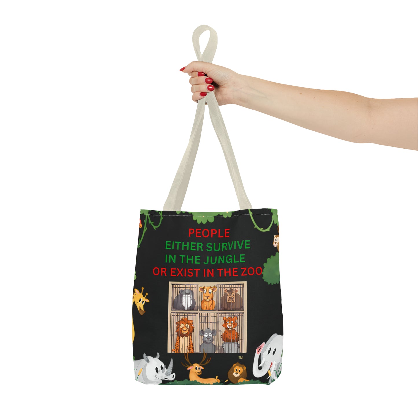 JUNGLE JIVE TOTE BAG