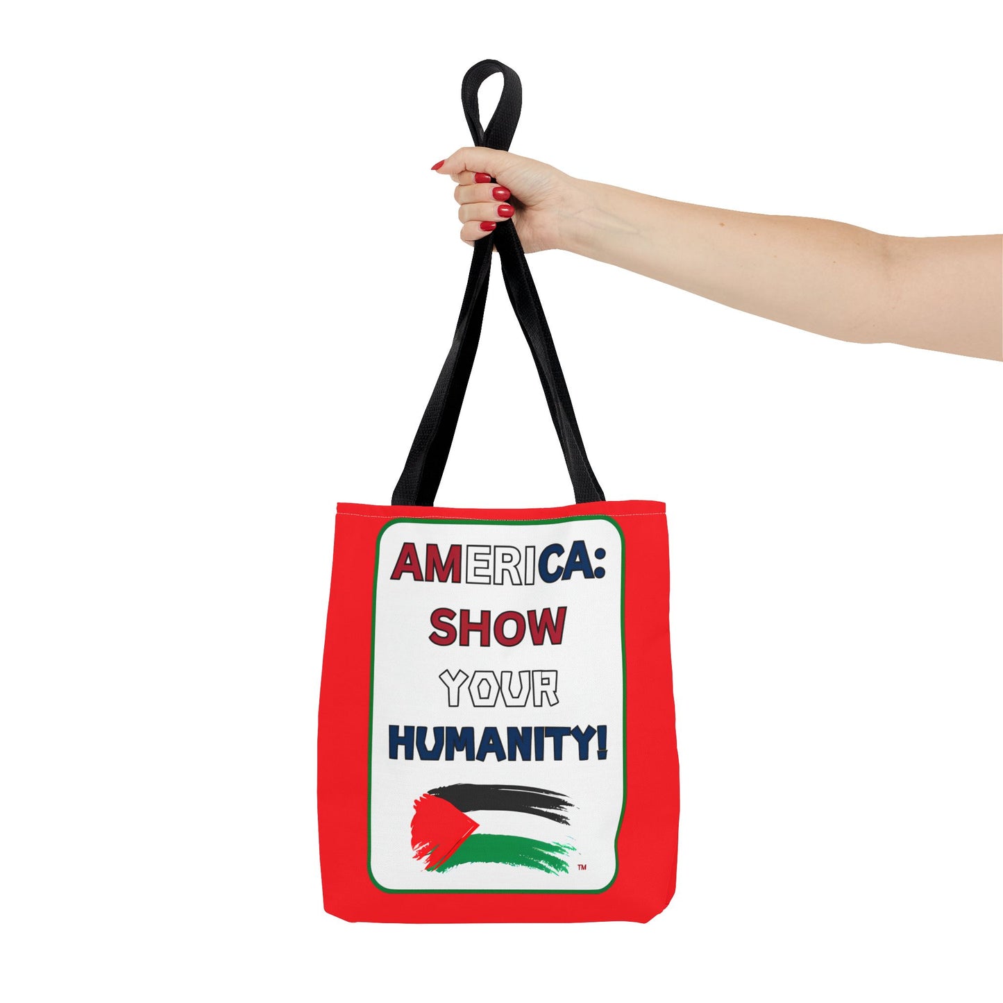 PALESTINE HUMANITY TOTE BAG
